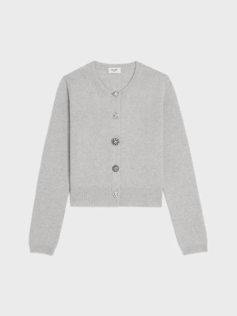 Celine o1w1db10125 2AD8X317V Heritage Cashmere Triomphe Cardigan Size XS / US 0-2 / IT 36-38 - 1 Preview