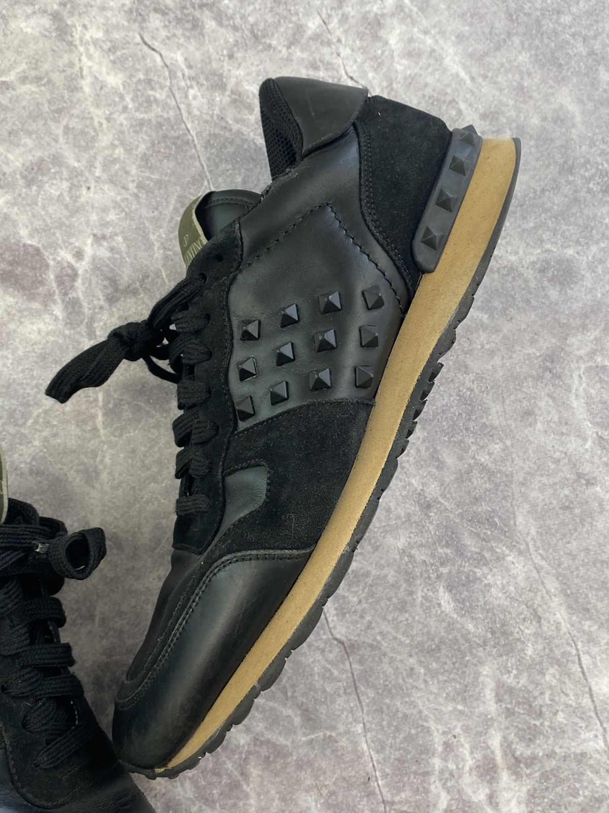 Valentino Valentino Rockrunner Black Sneakers Size: 43 Size US 10 / EU 43 - 13 Thumbnail