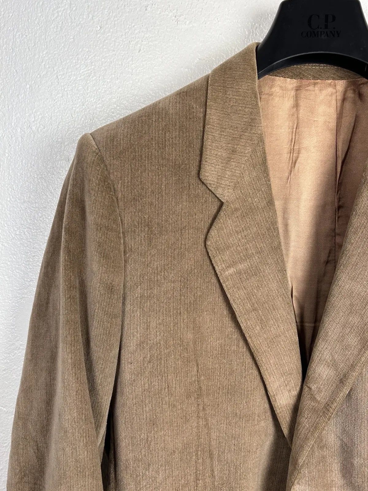 Balmain 70s Vintage Pierre Balmain Velluti Cantoni Velour Blazer Size 48R - 2 Thumbnail