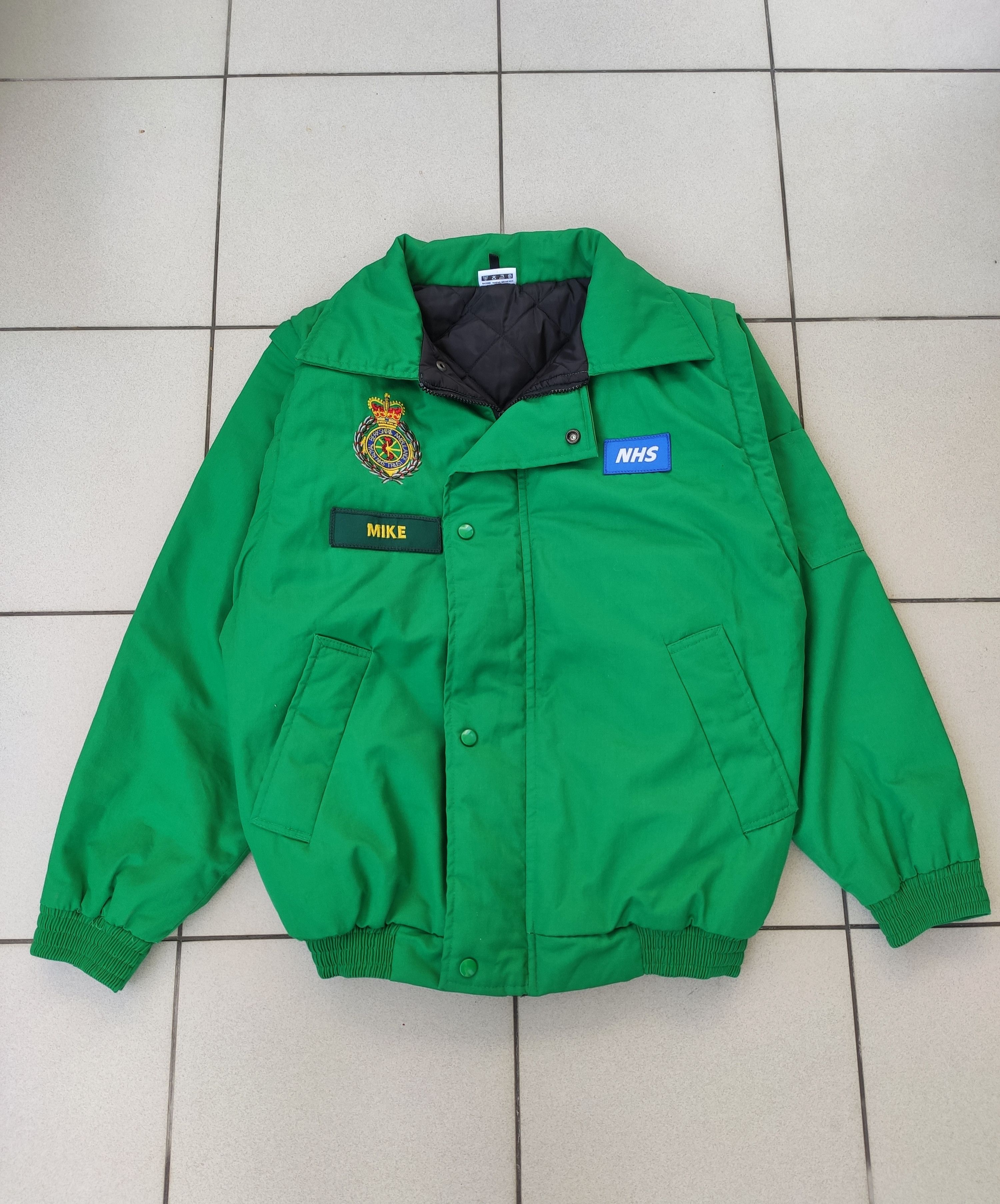 Vintage Vintage Ambulance bomber jacket boxy oversize retro skate Size US M / EU 48-50 / 2 - 5 Thumbnail