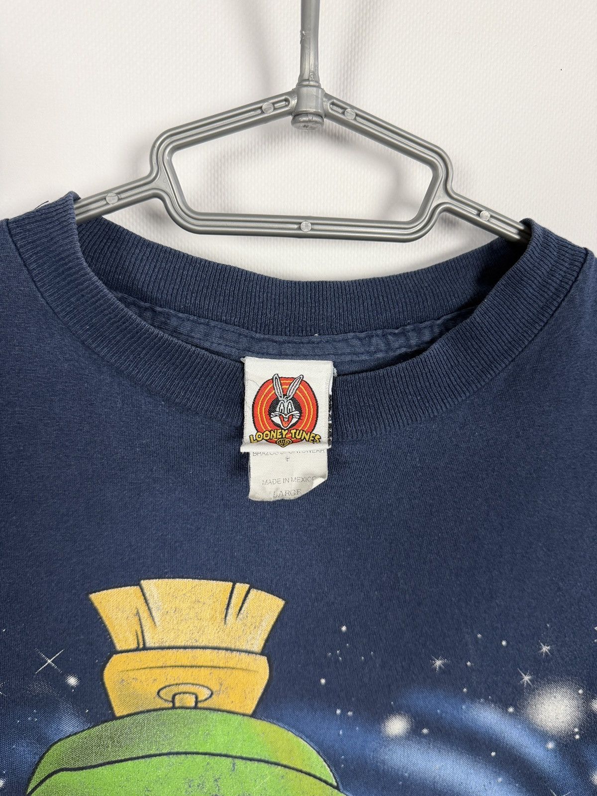 Warner Bros Vintage 1997 Looney Tunes Marvin Martian Warner Bross Size L Size US L / EU 52-54 / 3 - 8 Thumbnail