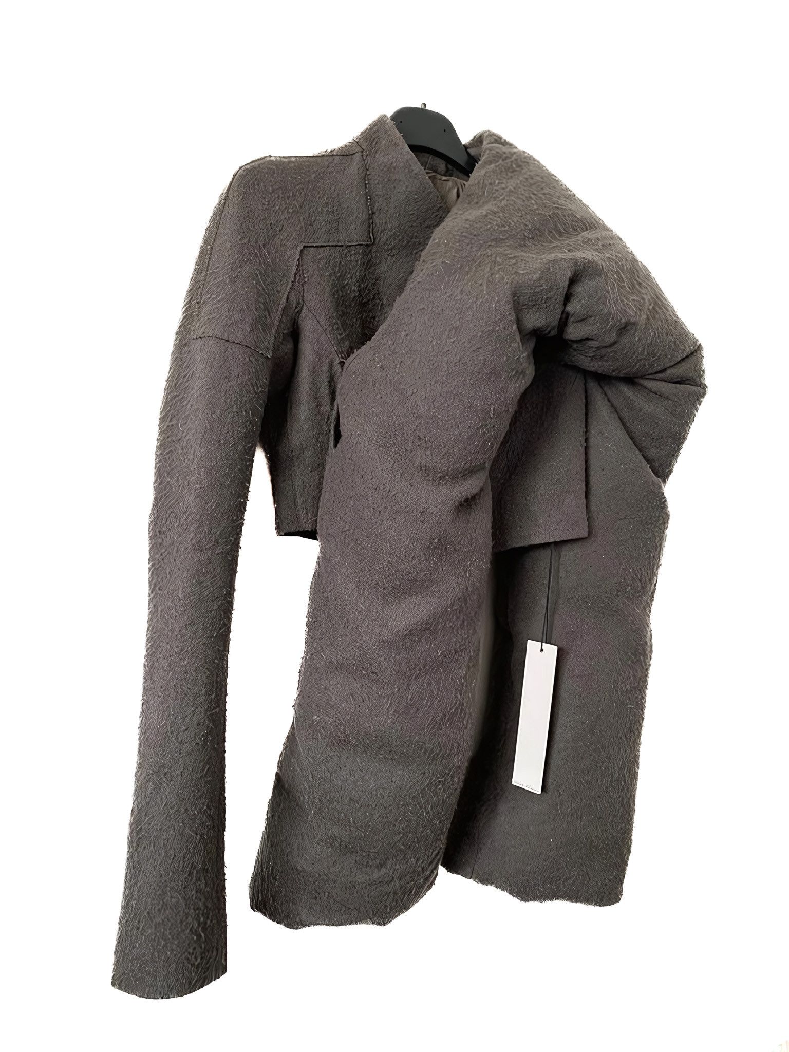 Rick Owens A/W 2018 RUNWAY SYSIPHUS ASYMMETRIC DOWN JACKET Size S / US 4 / IT 40 - 5 Thumbnail