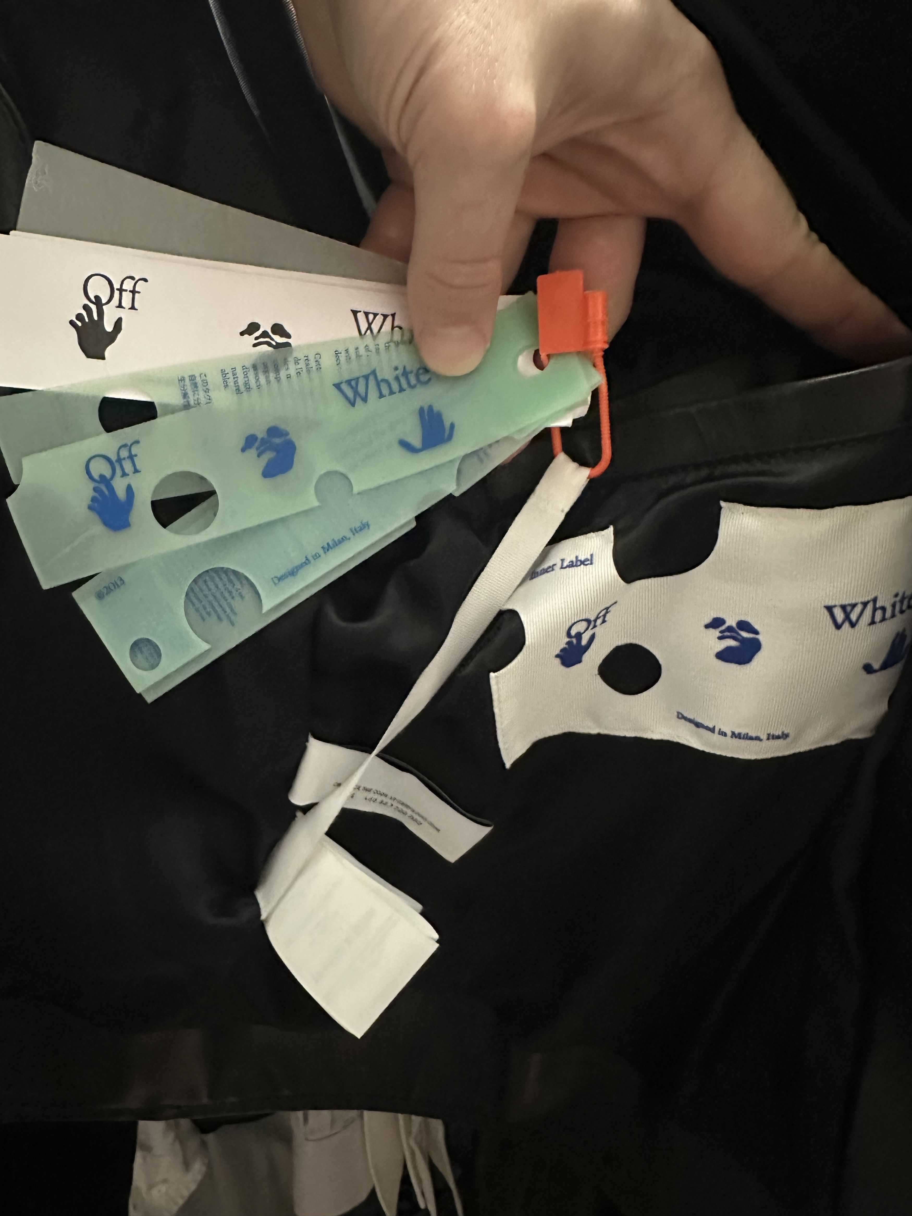 Virgil Abloh 🔥Off-White “Hand Spray Arrows” Virgil Abloh – NWT Size US XXL / EU 58 / 5 - 9 Thumbnail