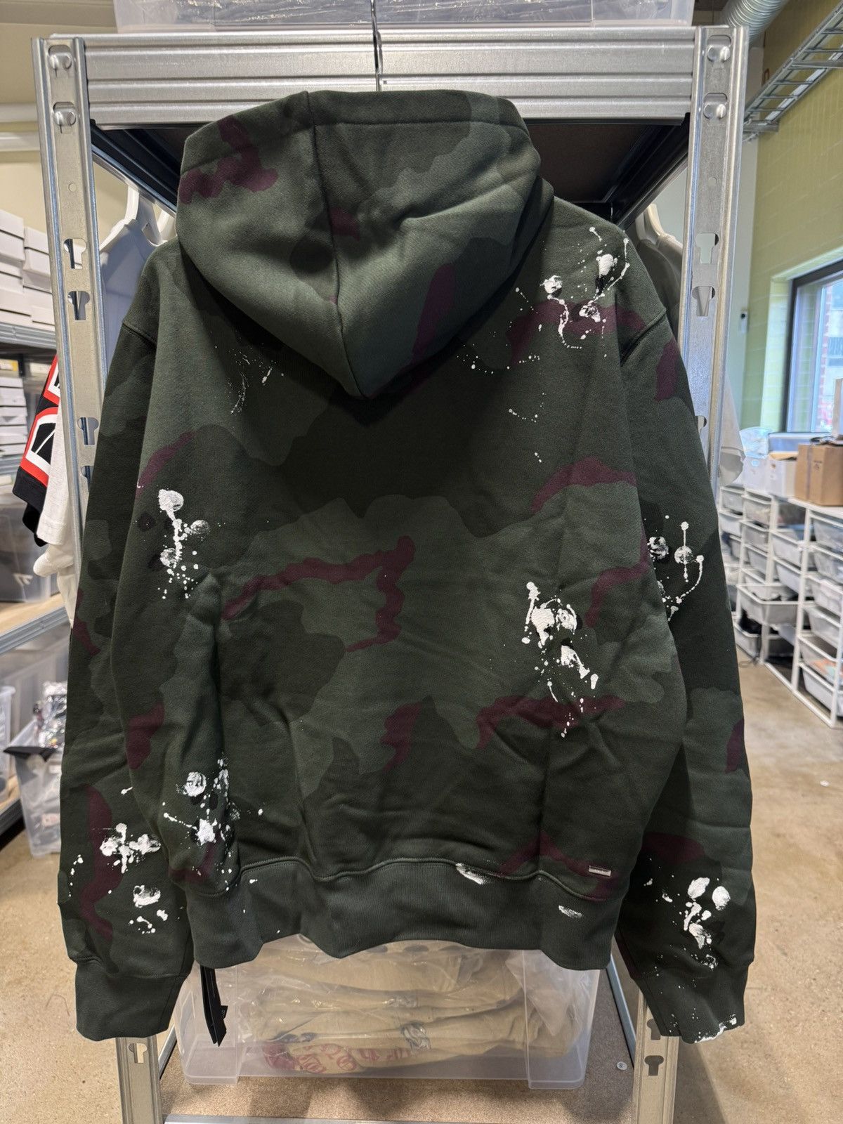 Amiri Amiri Camouflage Paint Splatter Hoodie NEW 1100$ Size US S / EU 44-46 / 1 - 2 Thumbnail