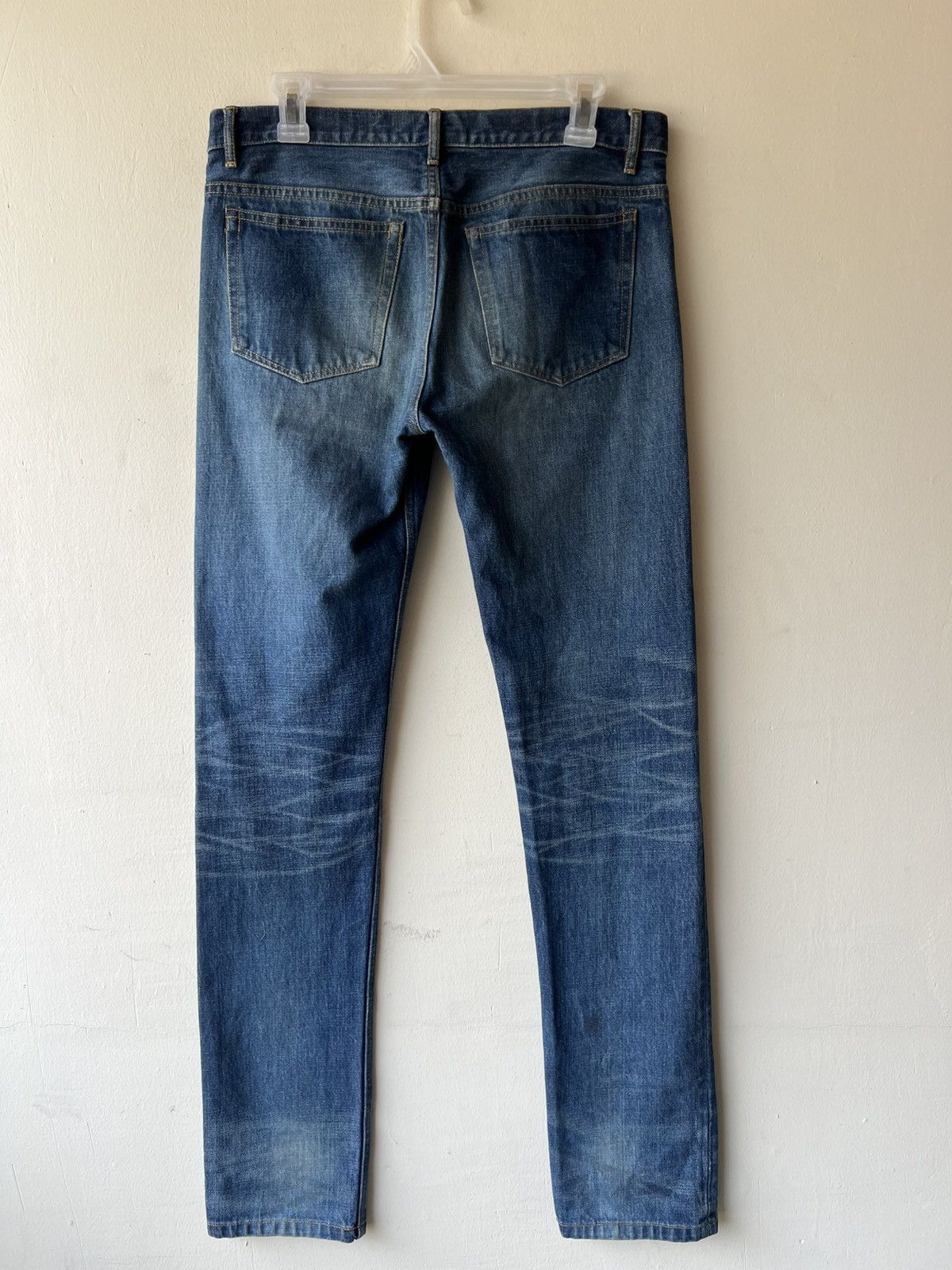 A.P.C. Vintage A.P.C. Aging Mud Faded Denim Selvedge Jeans Size US 29 - 18 Thumbnail