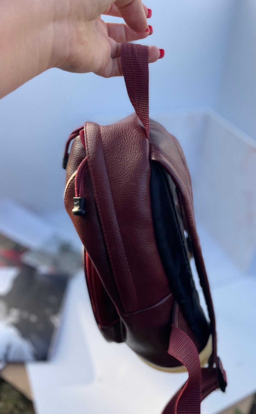 Nike Nike vintage leather backpack Size ONE SIZE - 8 Thumbnail