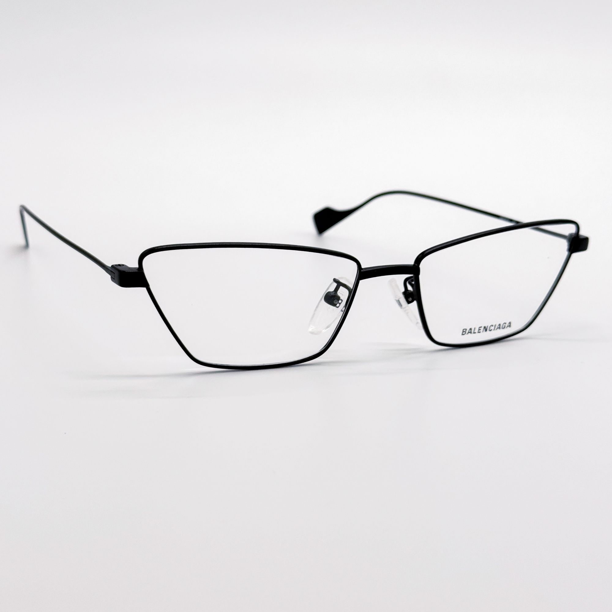 Balenciaga NEW BALENCIAGA EYEGLASSES BB0091O 001 CAT EYE BLACK WOMEN EY Size ONE SIZE - 4 Thumbnail