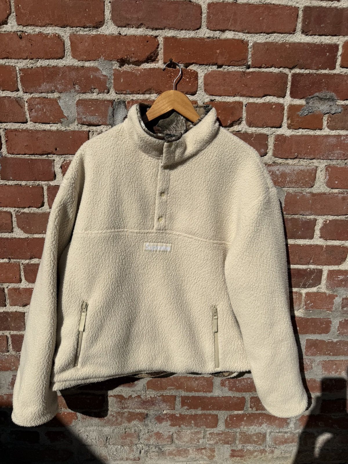 Supreme Supreme Polartec Reversible Pullover Size US L / EU 52-54 / 3 - 5 Thumbnail