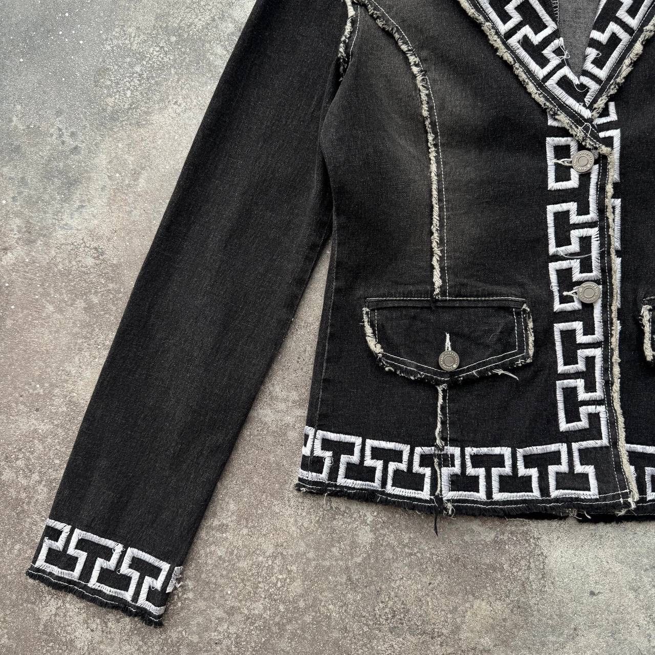 Hysteric Glamour × If Six Was Nine × Japanese Brand Beauty Angel Paris Vintage Gothic Denim Jacket Size M / US 6-8 / IT 42-44 - 6 Thumbnail