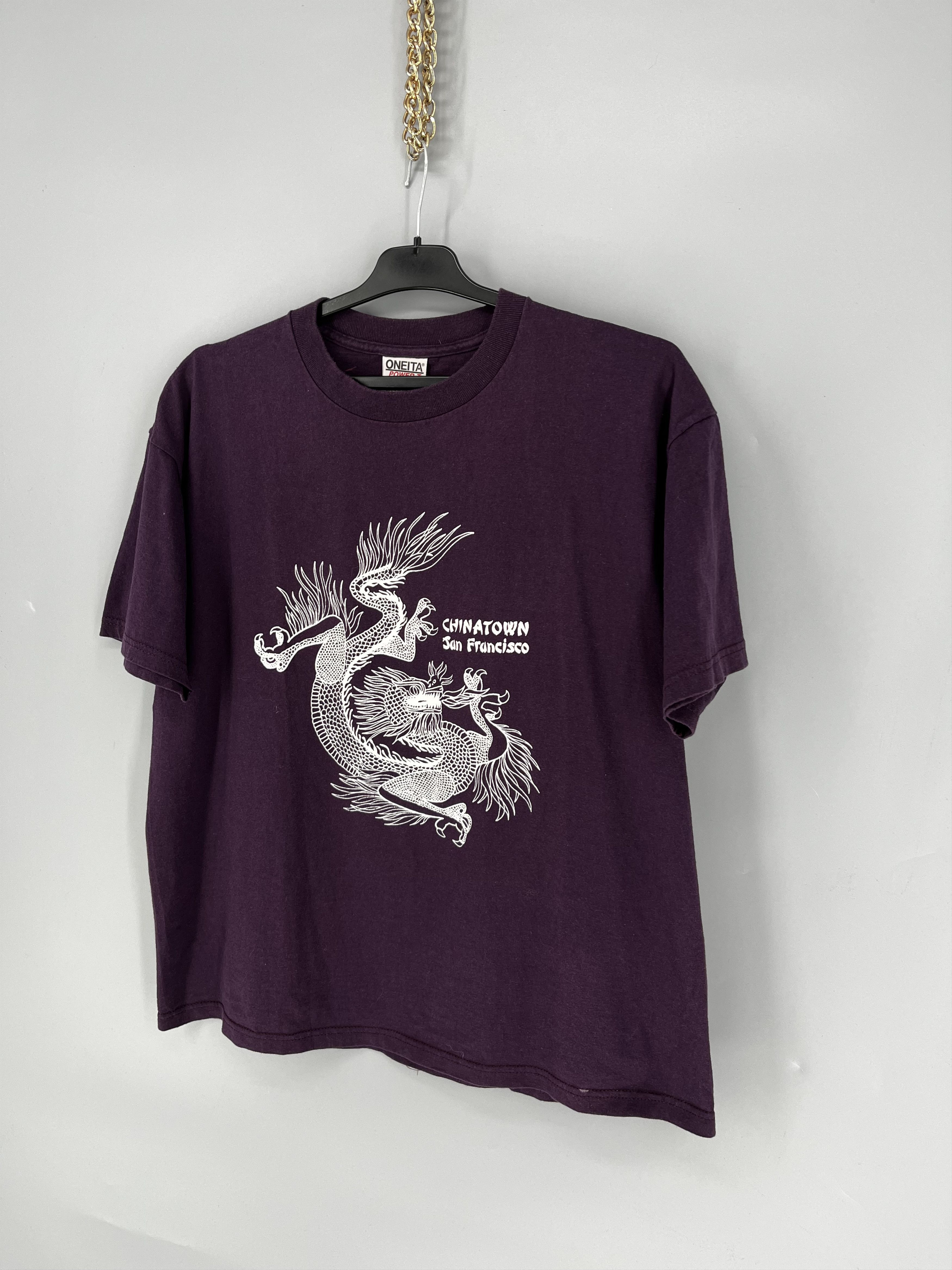 Other Vintage Y2k Washed AvantGarde Tribal Tee Dragon Streetwear L Size US L / EU 52-54 / 3 - 3 Thumbnail