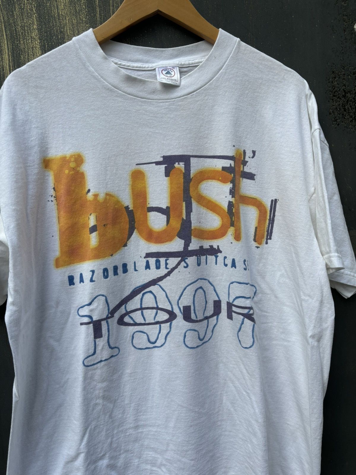 Band Tees VERY RARE! Vintage 1997 Bush Tour Band Tees Rock Size US XL / EU 56 / 4 - 3 Thumbnail