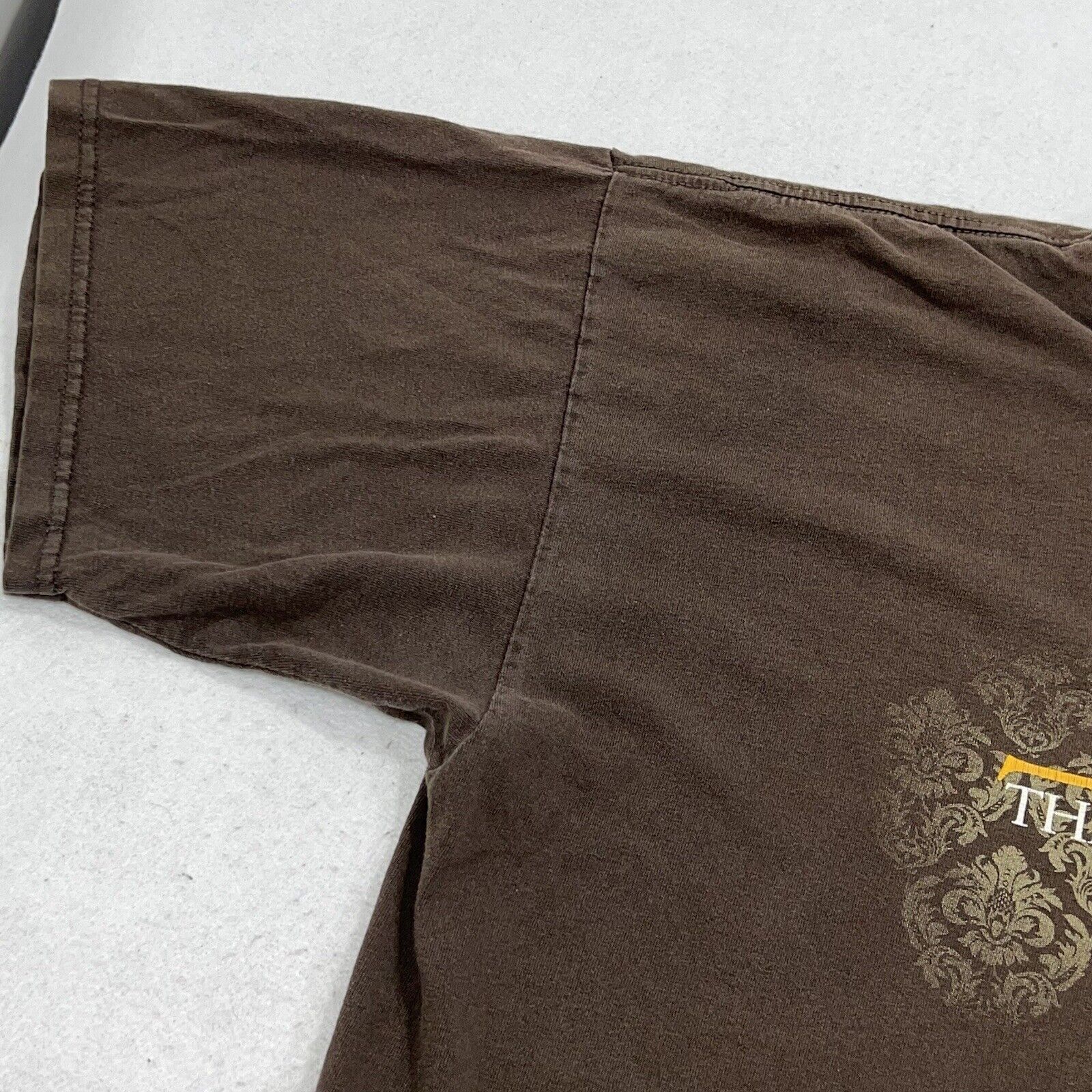 Gildan Vintage The Tudors Showtime XXL Brown Graphic T Shirt Size US XXL / EU 58 / 5 - 5 Thumbnail