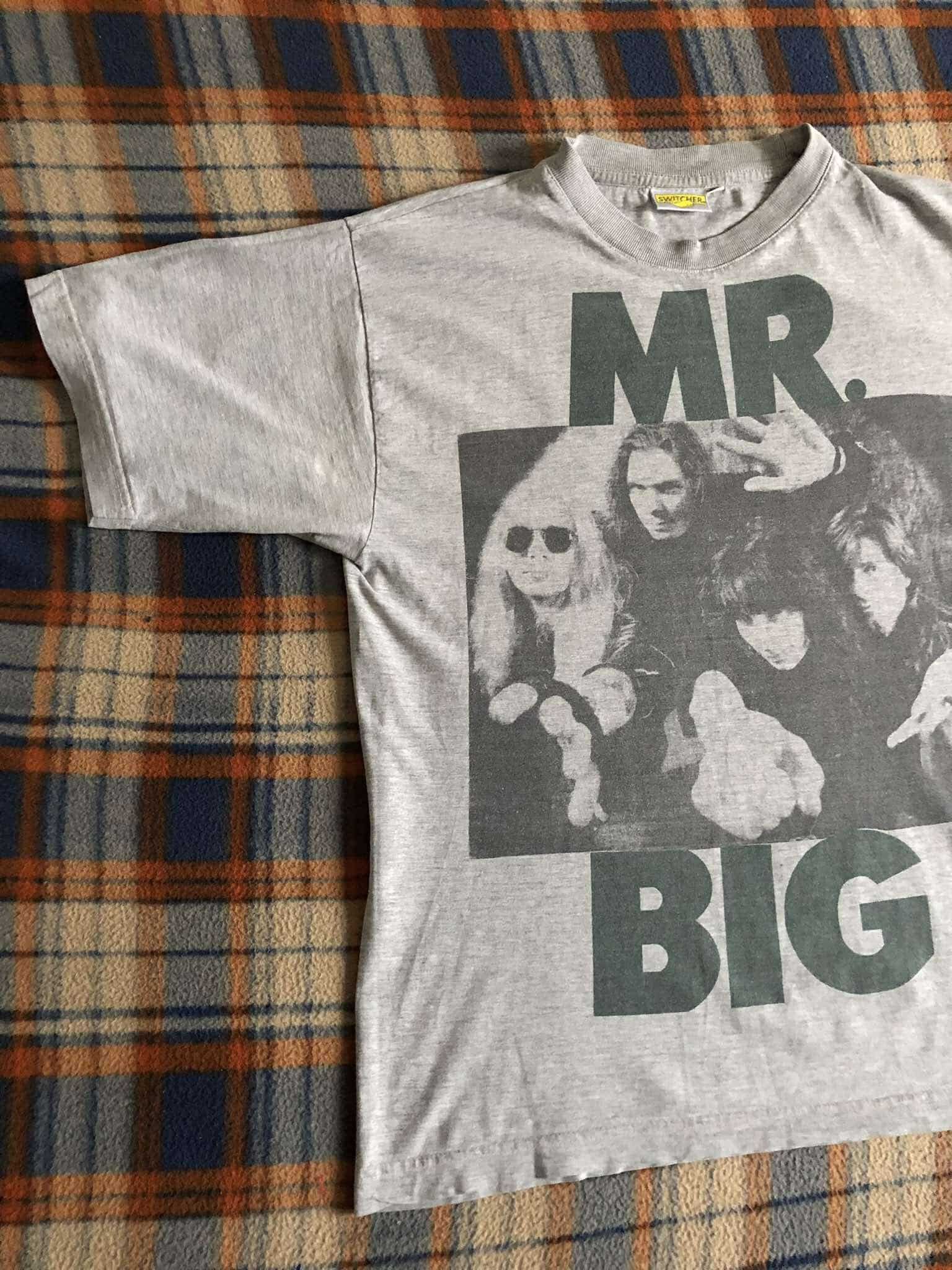 Band Tees × Vintage 90s Mr. Big T-shirt, Switcher tag, M Size US M / EU 48-50 / 2 - 2 Thumbnail