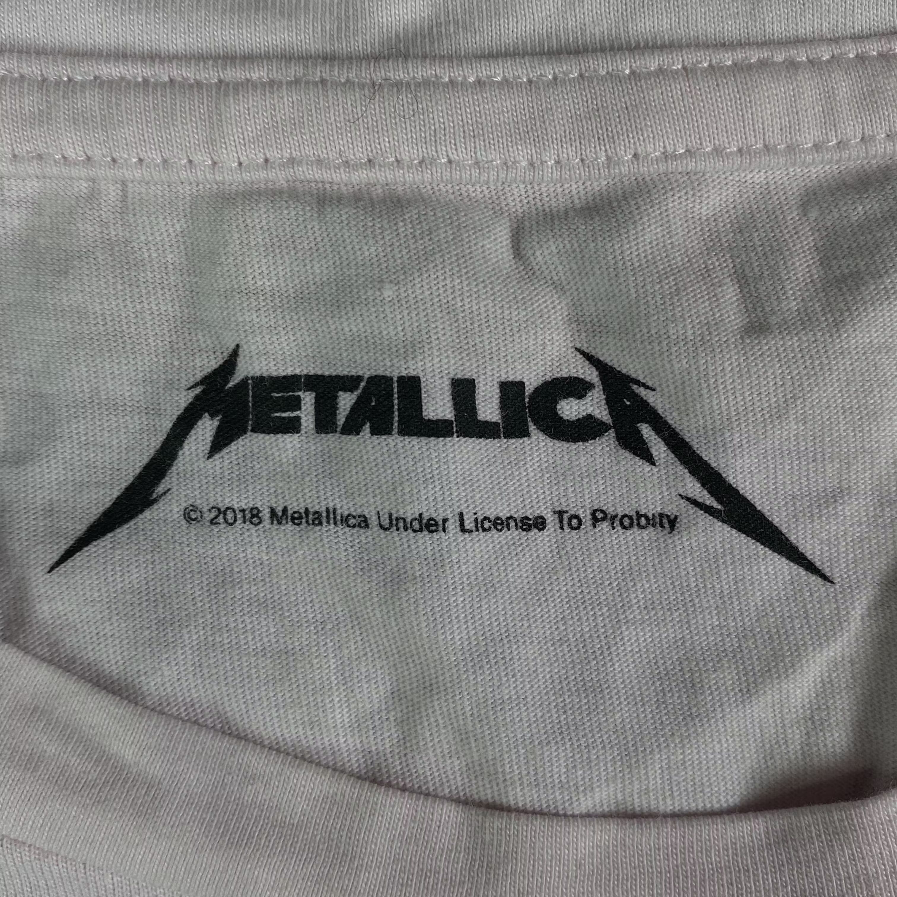 Band Tees × Metallica × Vintage Mens Vintage T Shirt Long Sleeve Matallica Size XL Size US XL / EU 56 / 4 - 4 Thumbnail