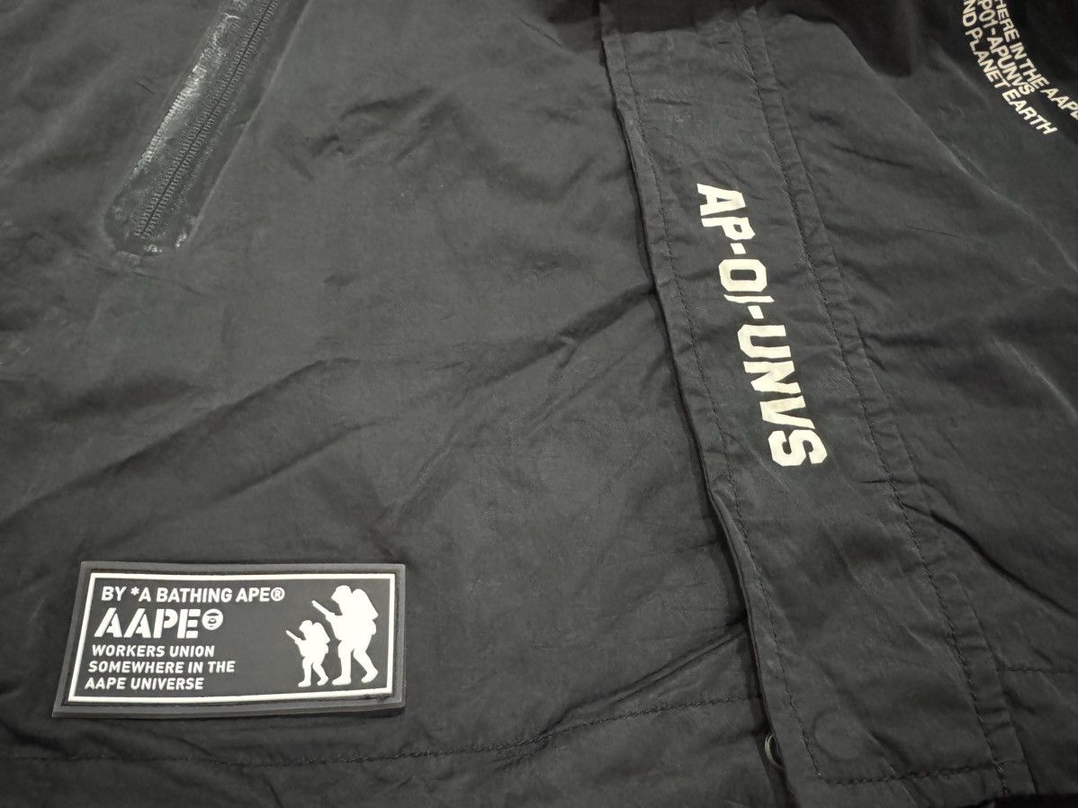 Aape × Bape A Bathing Ape Windbreaker Size US S / EU 44-46 / 1 - 9 Thumbnail