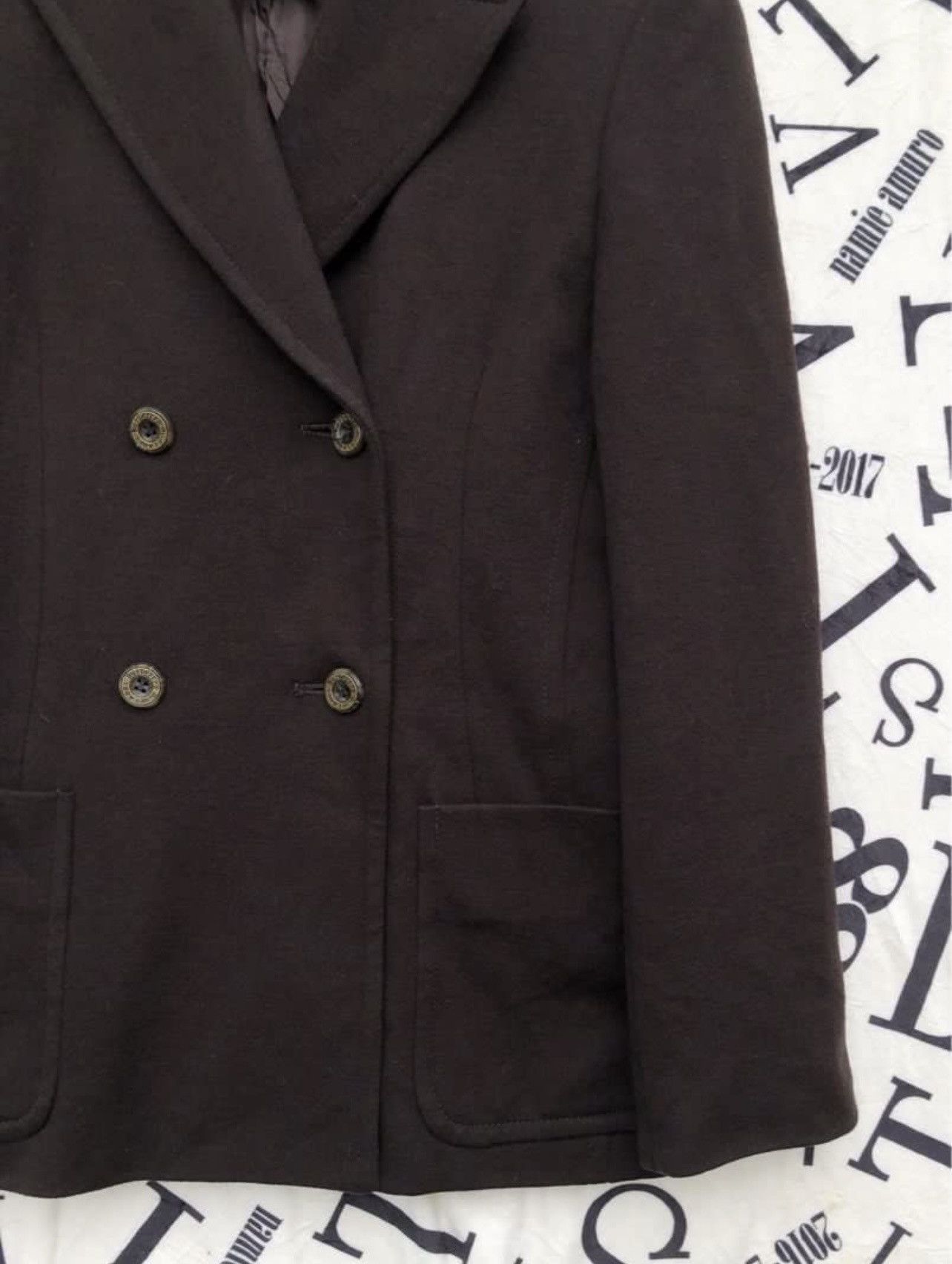 Burberry Prorsum 🔥Vintage Burberrys Blue Label Women's Double-breasted Coat Size S / US 4 / IT 40 - 4 Thumbnail