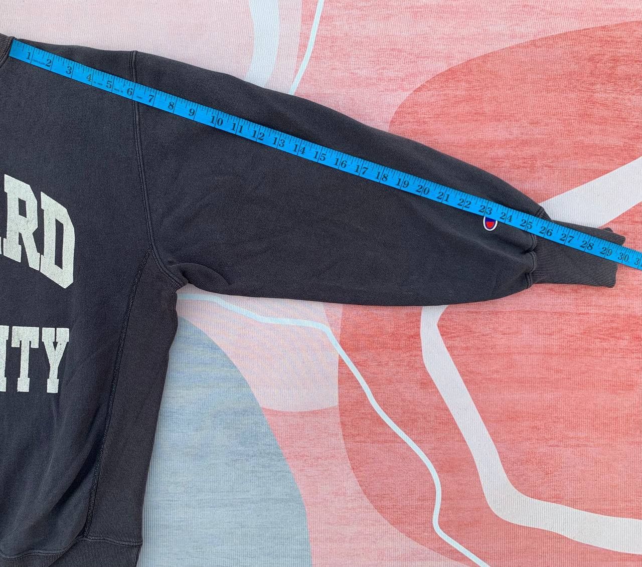 Champion Vintage 90s HARVARD UNIVERSITY Spellout Sweatshirt Size US L / EU 52-54 / 3 - 11 Thumbnail