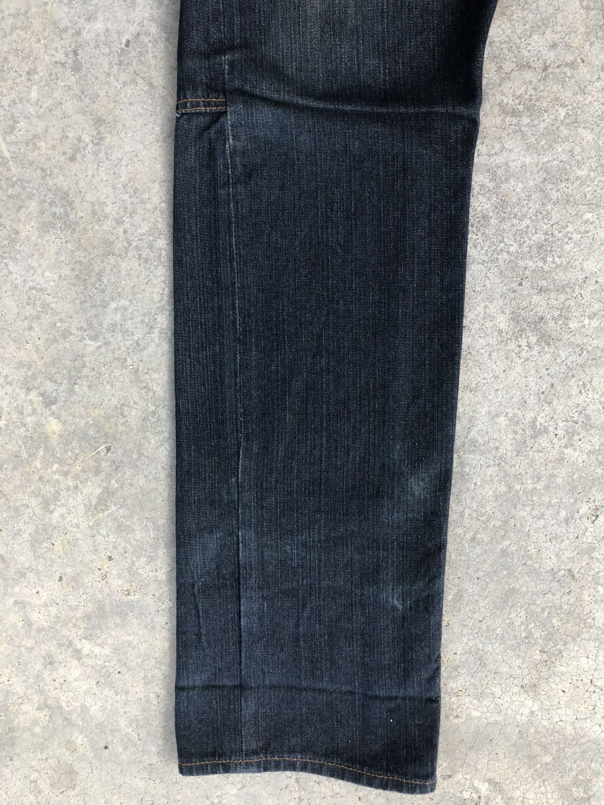 Hysteric Glamour Dominate Handcrafted Double Waist Distressed Jeans Size US 33 - 6 Thumbnail