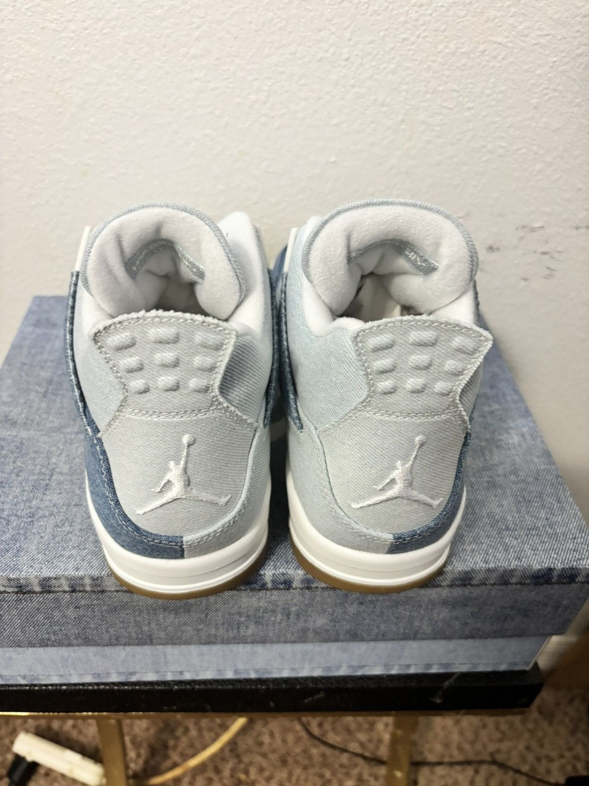 Jordan Brand Jordan 4 worn blue Size US 9.5 / EU 42-43 - 3 Thumbnail