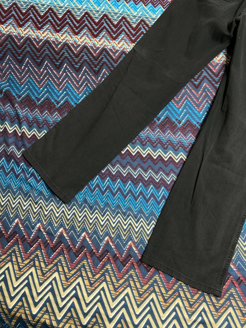 Armani vintage black denim pants Y2K Armani jeans streetwear Size US 30 / EU 46 - 17 Thumbnail