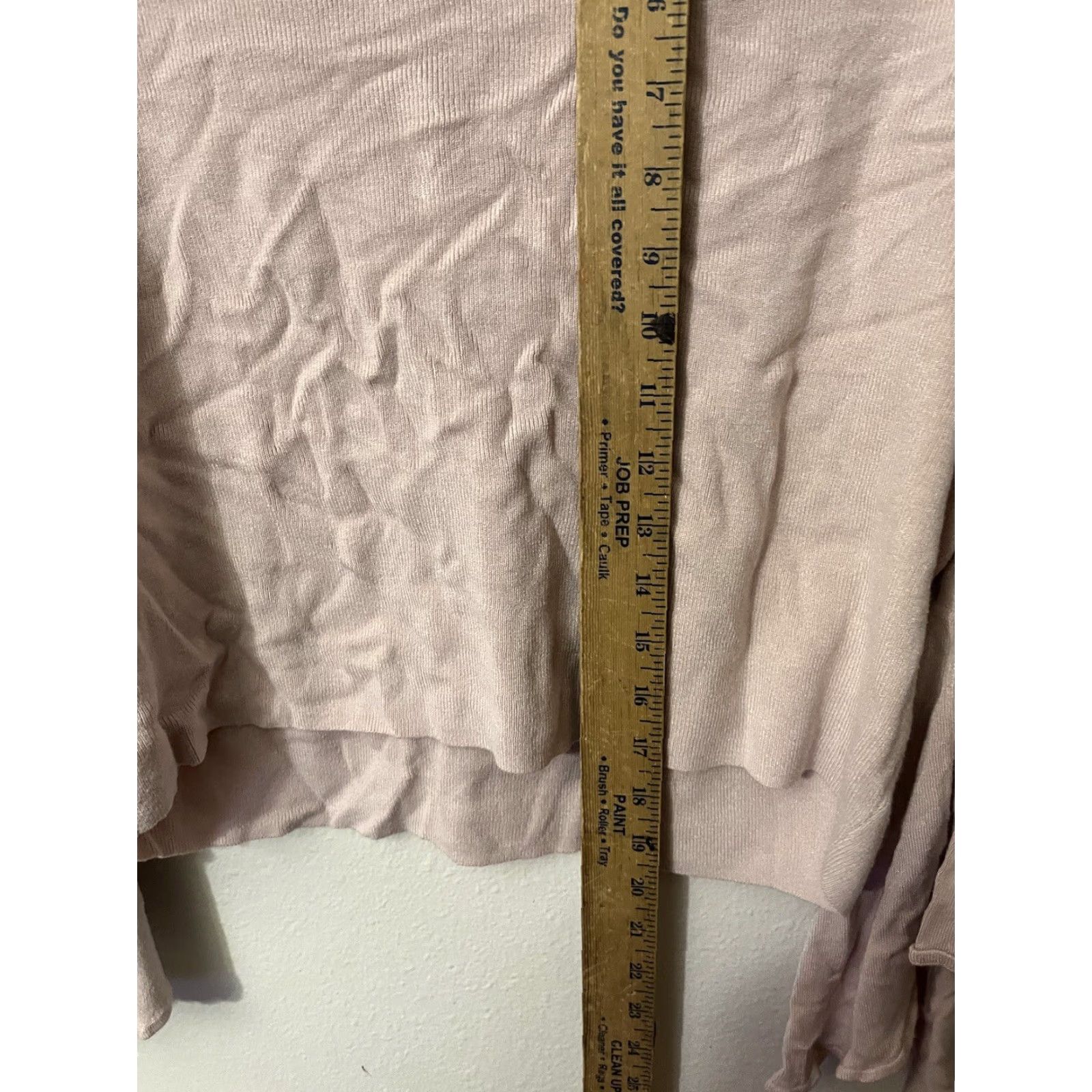 Express EXPRESS Sweater Women XS Blush Pink Flare Sleeve Pullover Solid Womens Size XS / US 0-2 / IT 36-38 - 4 Thumbnail