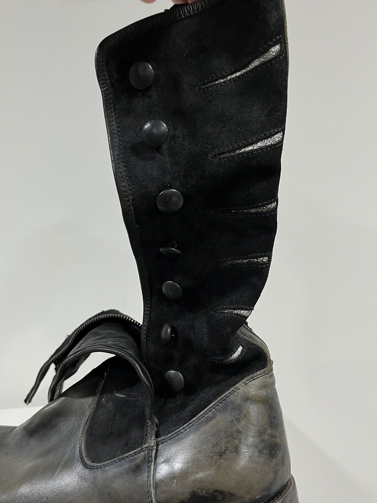John Varvatos Thayer Tall Button Boot. Size 8.5 EU 41.5 Size US 8.5 / EU 41-42 - 8 Thumbnail
