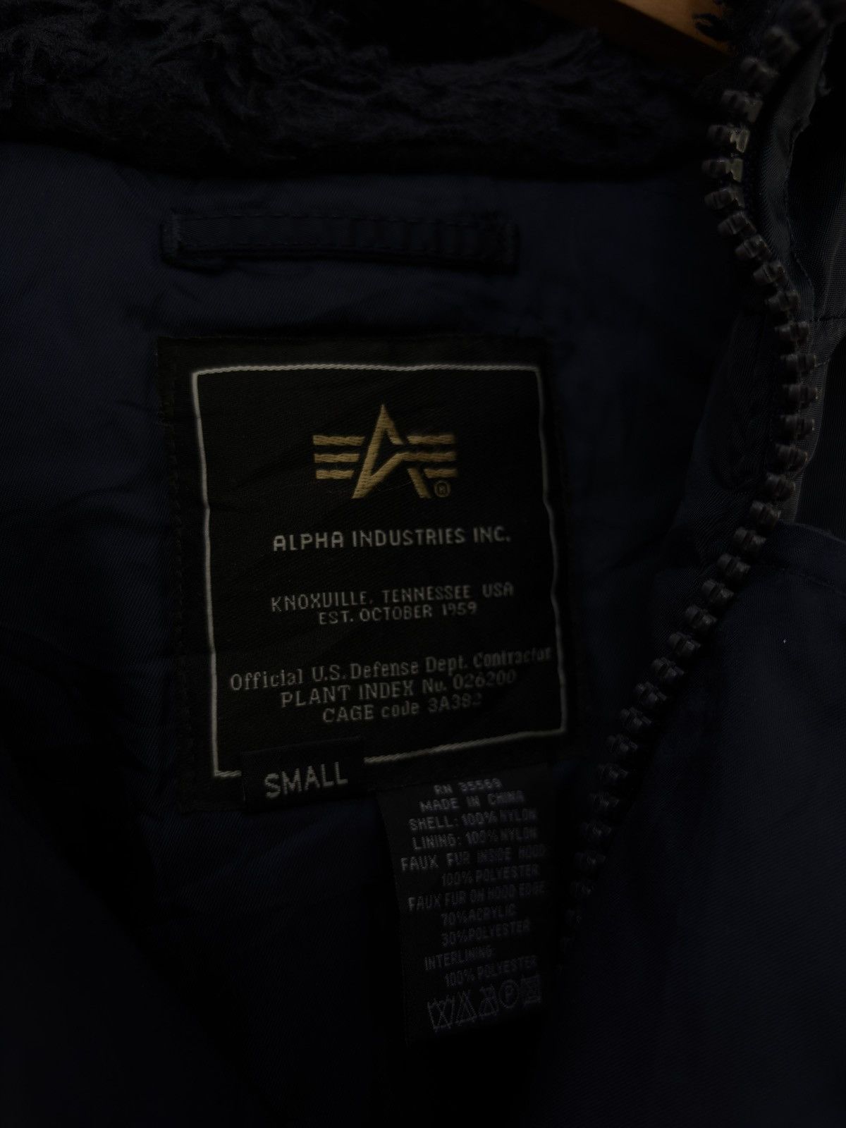Alpha Industries Navy Alpha Industries N-3B Parkha Size US S / EU 44-46 / 1 - 2 Thumbnail