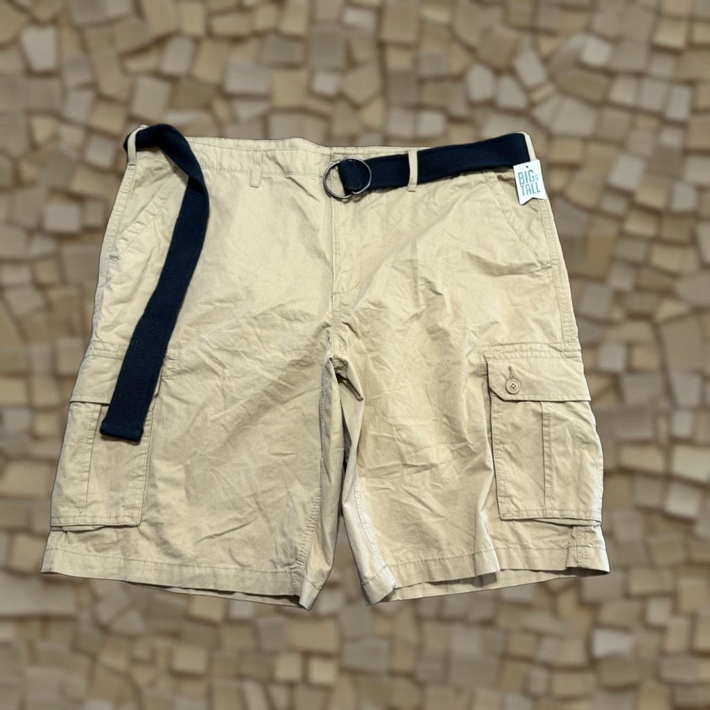 Vintage VINTAGE? (No) Sonoma Shorts Men's 44 Brown Cargo Outdoor Mid Rise Pockets Koh? Size US 44 / EU 60 - 1 Thumbnail