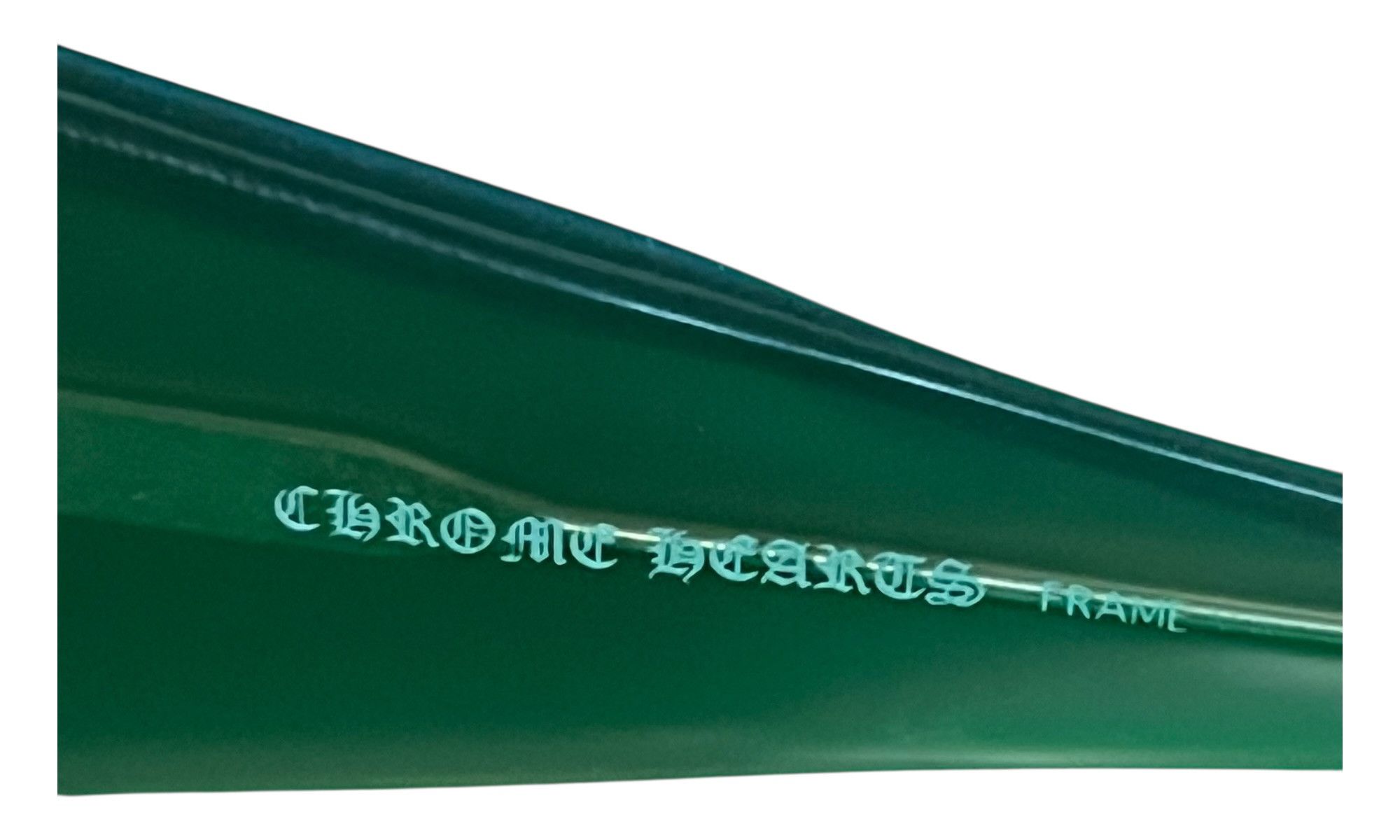 Chrome Hearts Post Op Light Brown Blue/Grey Tinted Sunglasses (PreOwned) Size ONE SIZE - 6 Thumbnail