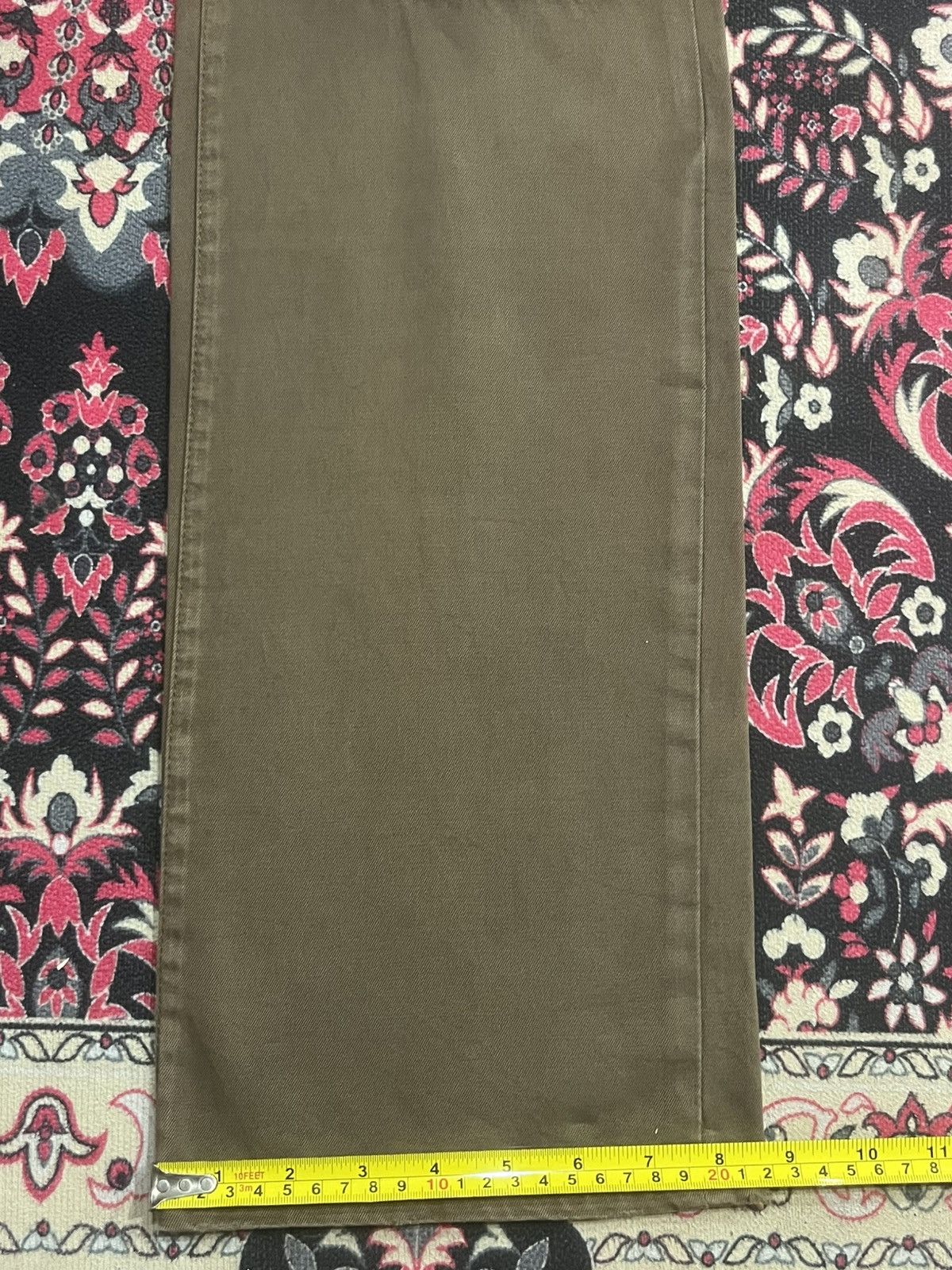 semanticdesign Vintage Japanese Semantic Design Brown Wash Distressed Pants Size US 30 / EU 46 - 14 Thumbnail