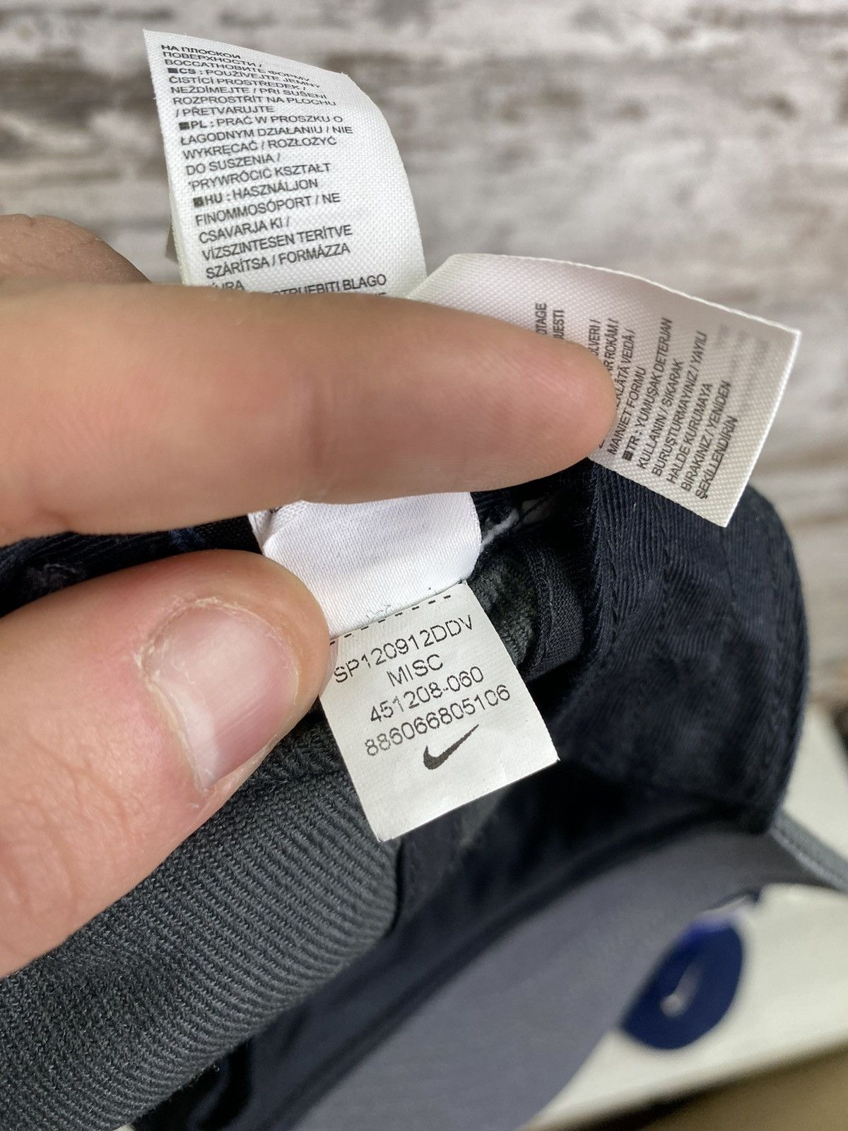 Nike × Vintage Mens Vintage Nike big logo hats cap hat y2k rare swoosh acg Size ONE SIZE - 12 Thumbnail