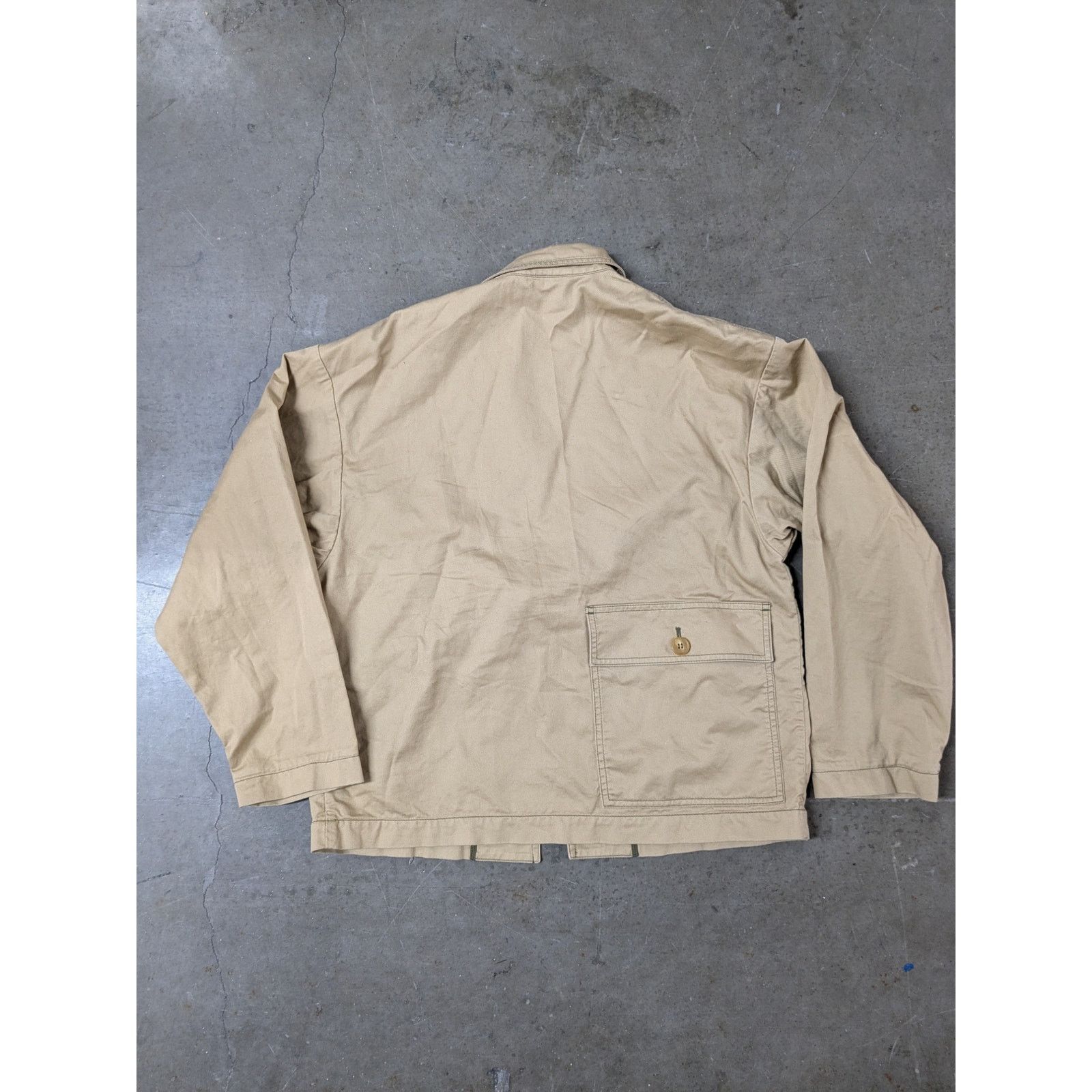 Marni Uniqlo X MARNI - Oversized Utility Jacket /XS/Beige Size US XS / EU 42 / 0 - 4 Thumbnail