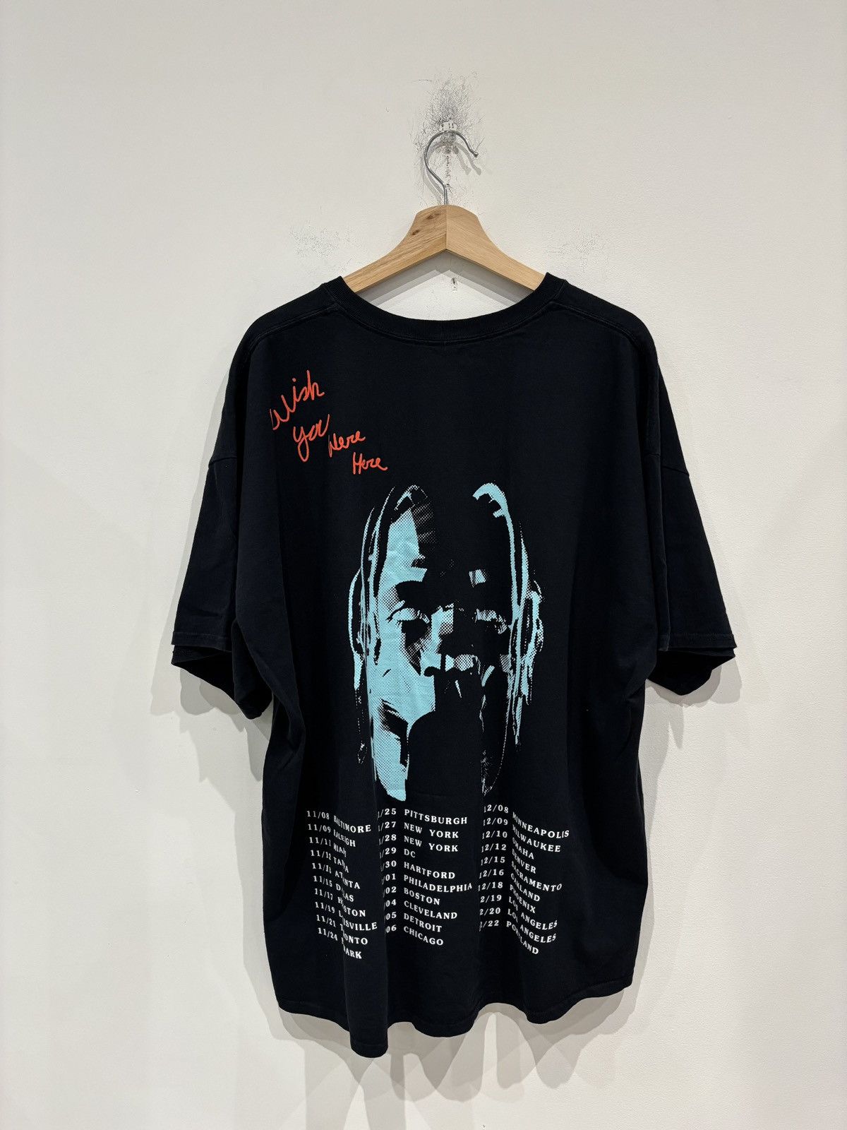 Travis Scott Travis Scott Astroworld Tour Tee Black Size: XXL Size US XXL / EU 58 / 5 - 2 Thumbnail