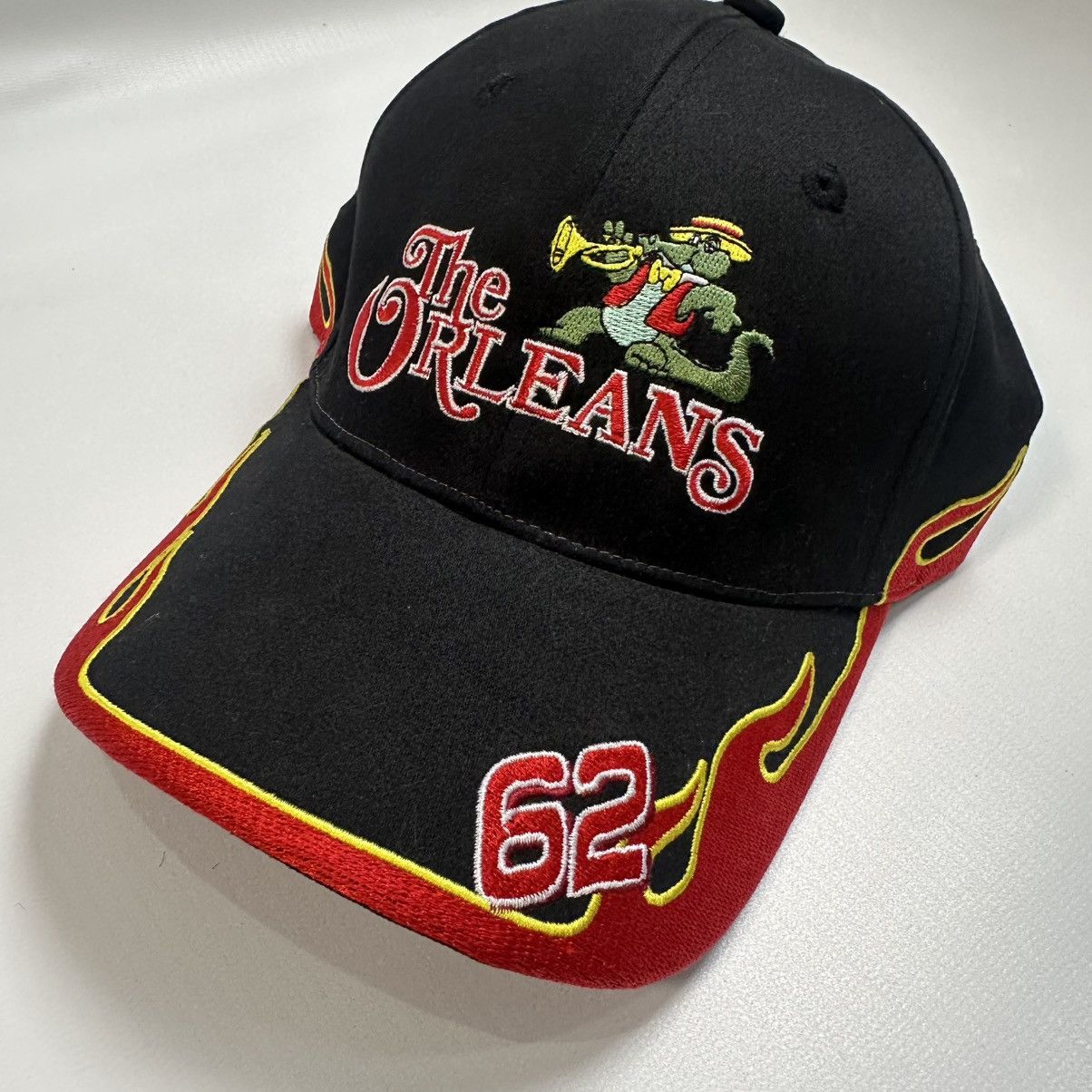 NASCAR 2002 Orleans Racing #62 Brendan Gaughan NASCAR Sample Hat Size ONE SIZE - 3 Thumbnail