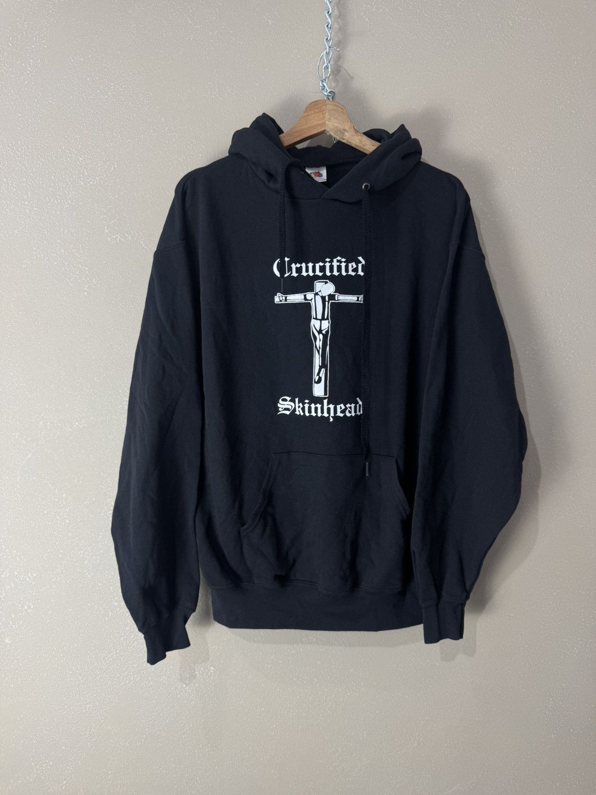 Vintage 00s Crucified Skinhead Cross Band hoodie