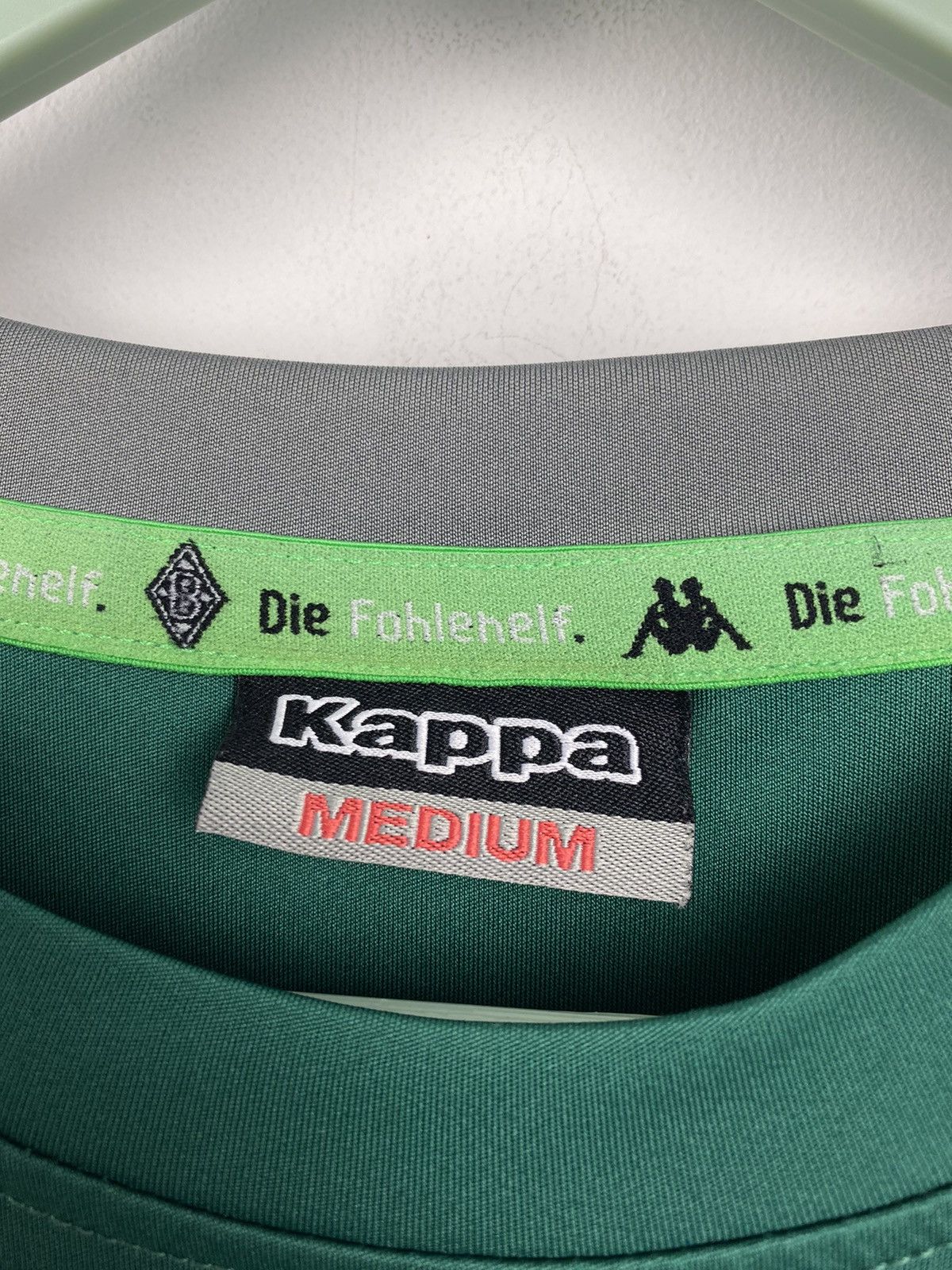Kappa Borussia Mönchengladbach Kappa Soccer Football Jersey PSG Size US M / EU 48-50 / 2 - 6 Thumbnail
