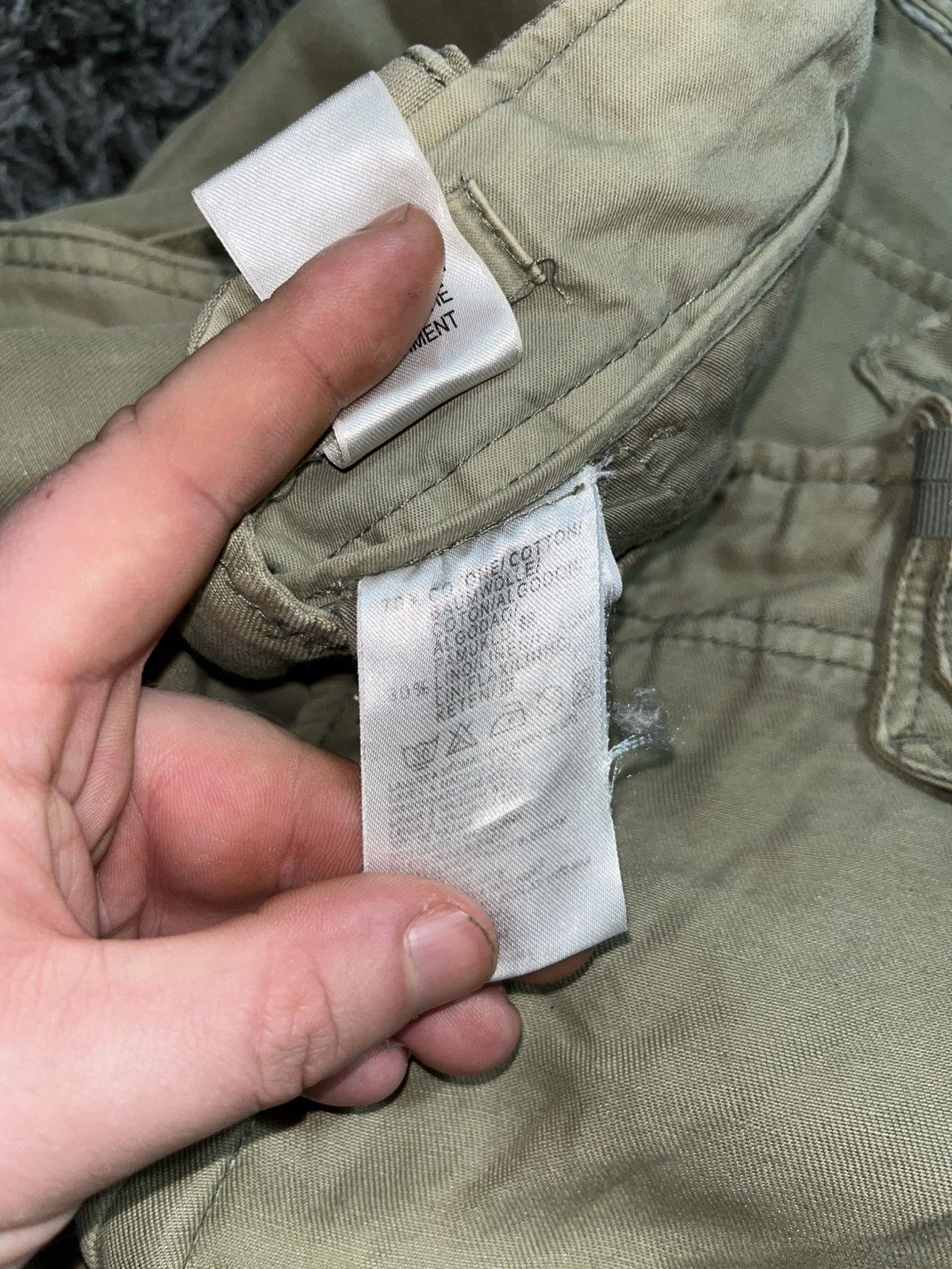 Diesel DIESEL CARGO MILITARY JPN Y2K STYLE PANTS Size US 34 / EU 50 - 7 Thumbnail