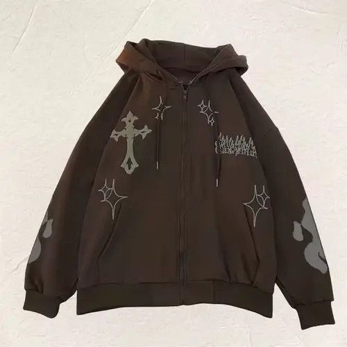 Japanese Brand Miyuki x Mayu Embroidered Cardigan Hoodies Size US M / EU 48-50 / 2 - 6 Thumbnail