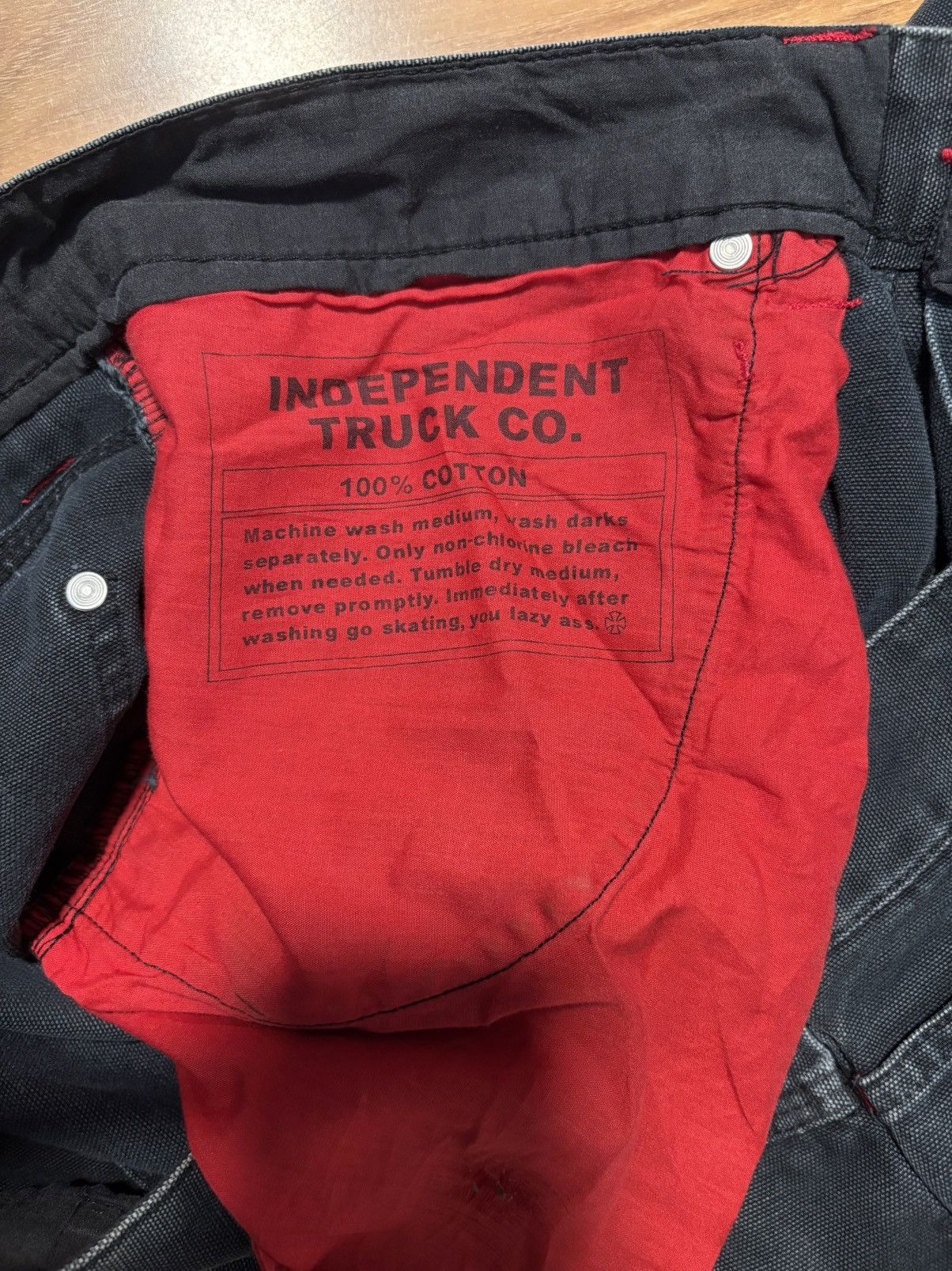 Independent Truck Co. Vtg Independent Truck Co Canvas Carpenter Pants Baggy Skate Size US 38 / EU 54 - 12 Thumbnail