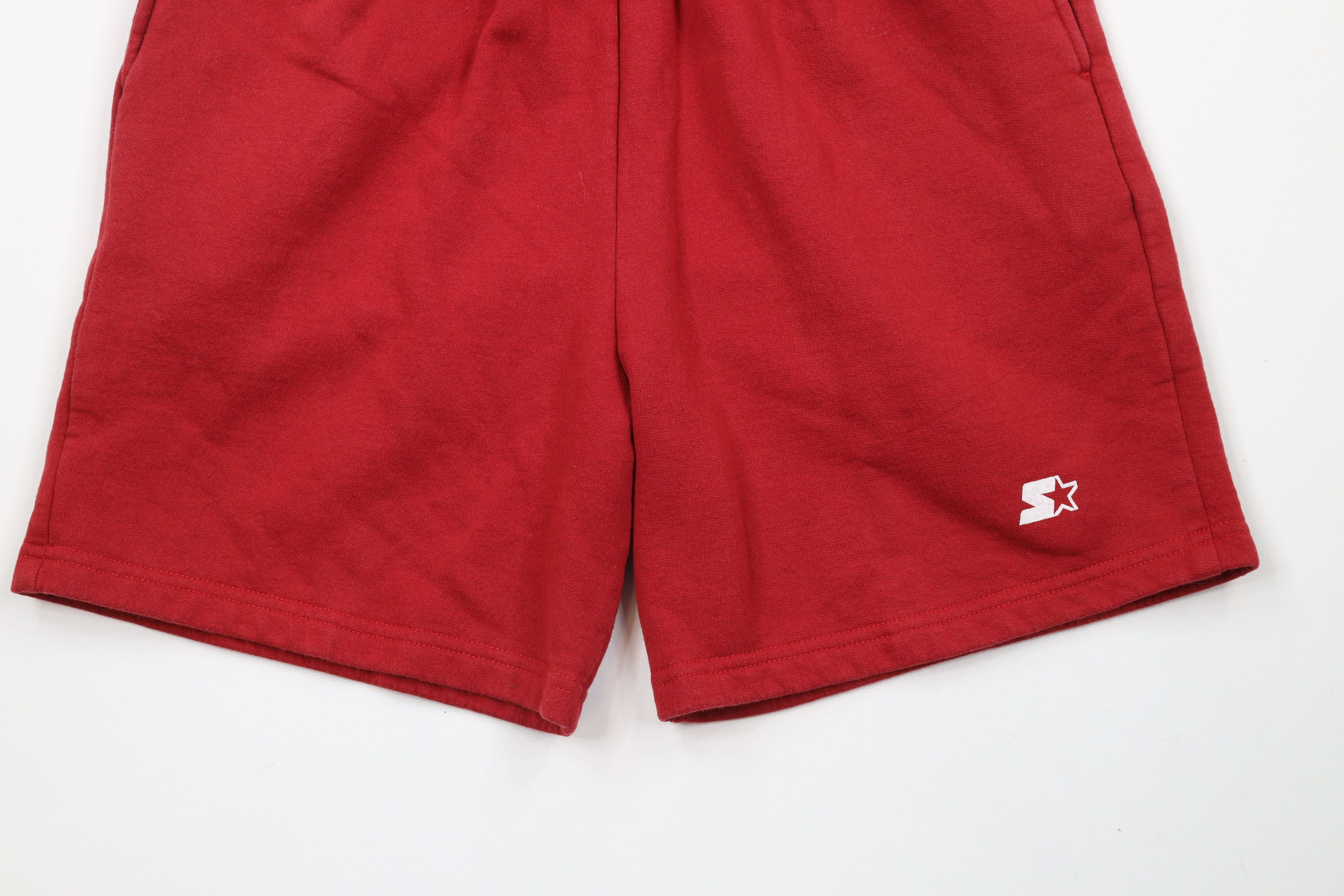 Starter × Vintage Vintage 90s Starter Heavyweight Above Knee Sweatpants Shorts Size US 36 / EU 52 - 4 Thumbnail