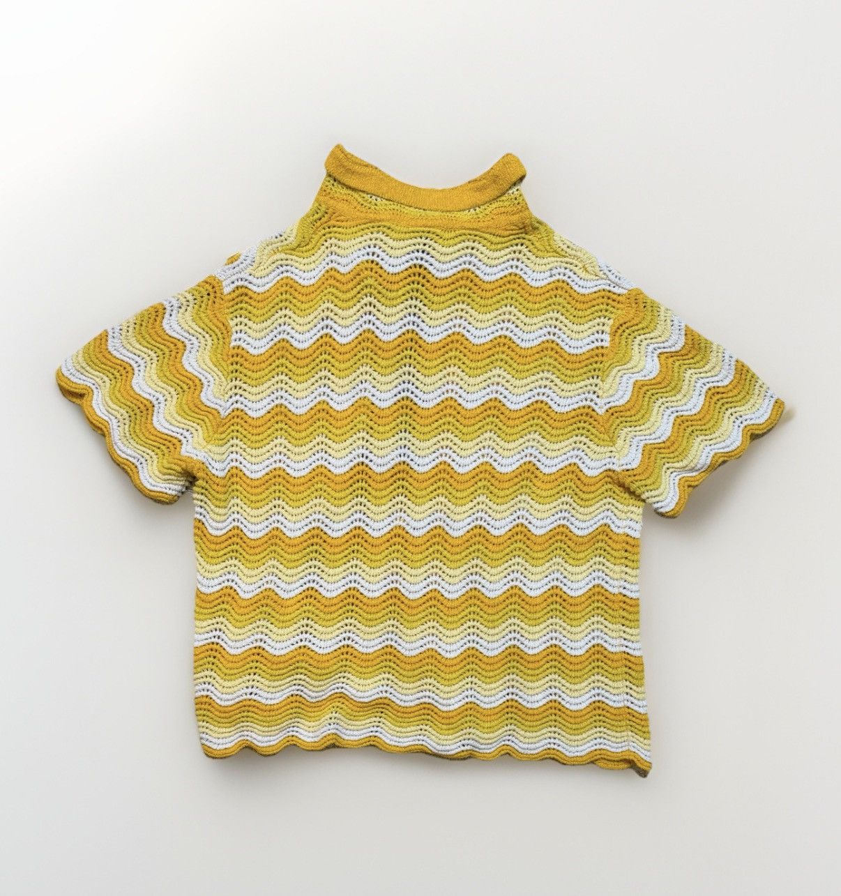 Casablanca Casablanca Wavy Gradient Crochet Shirt Size US L / EU 52-54 / 3 - 2 Thumbnail