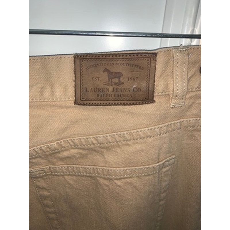 Lauren Ralph Lauren Lauren Ralph Lauren Women's Beige Floral Bootcut Jeans Size 32" / US 10 / IT 46 - 5 Thumbnail