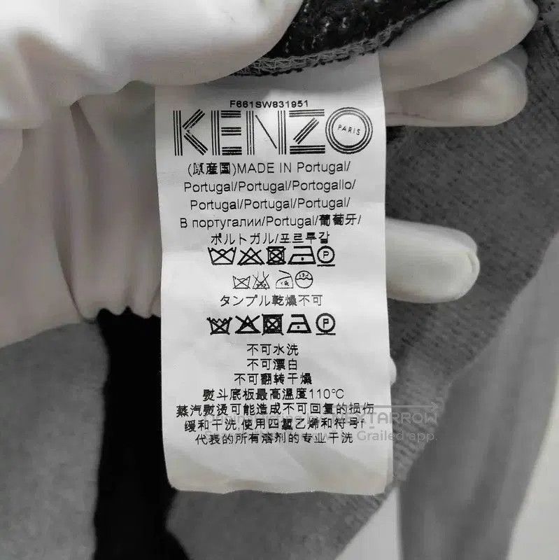 Other KENZO Women's Light Gray Cotton Sweatshirt . Size L / US 10 / IT 46 - 4 Thumbnail