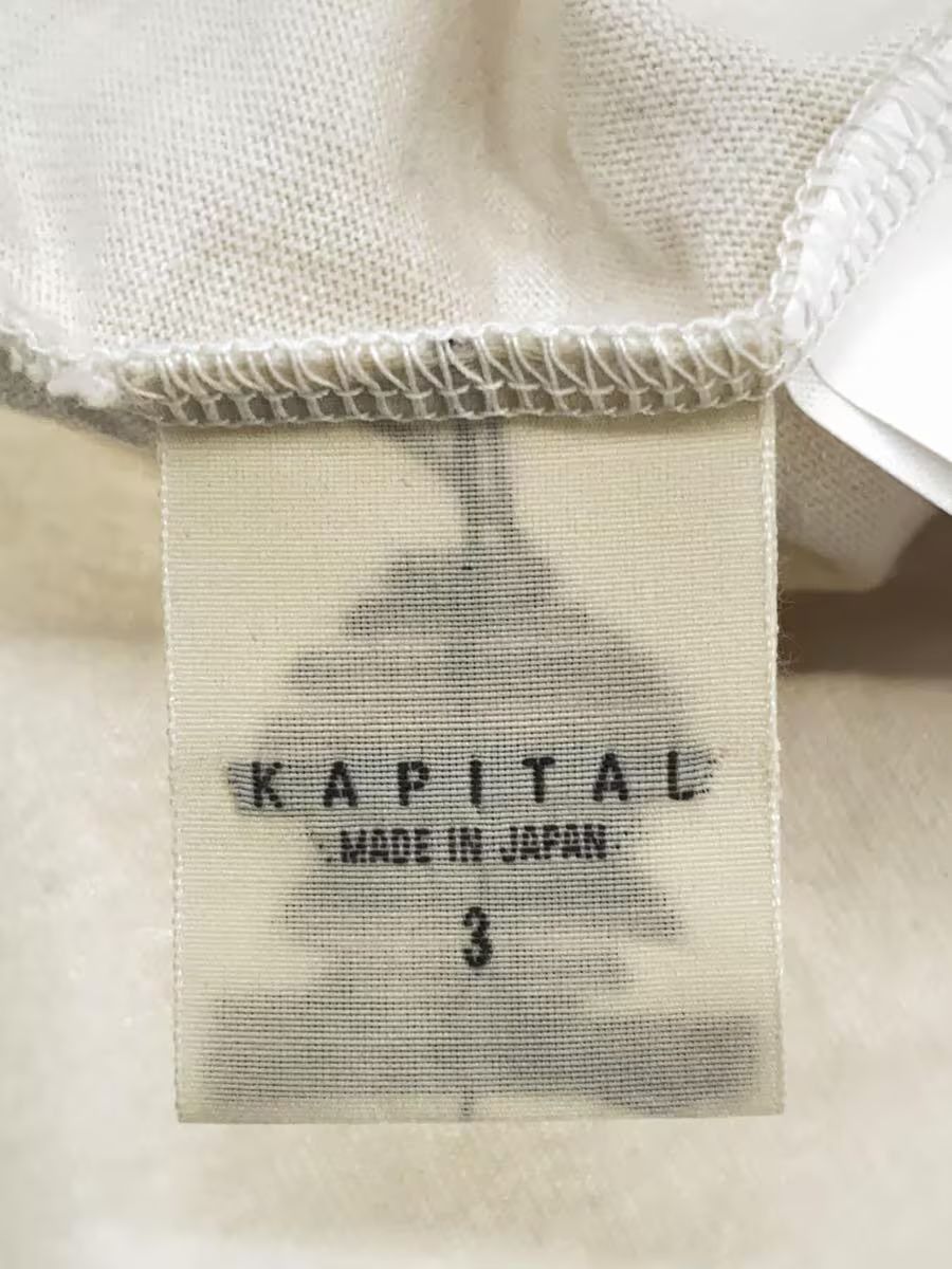 Kapital × Kapital Kountry Oversized Bone Tee Size US L / EU 52-54 / 3 - 5 Thumbnail