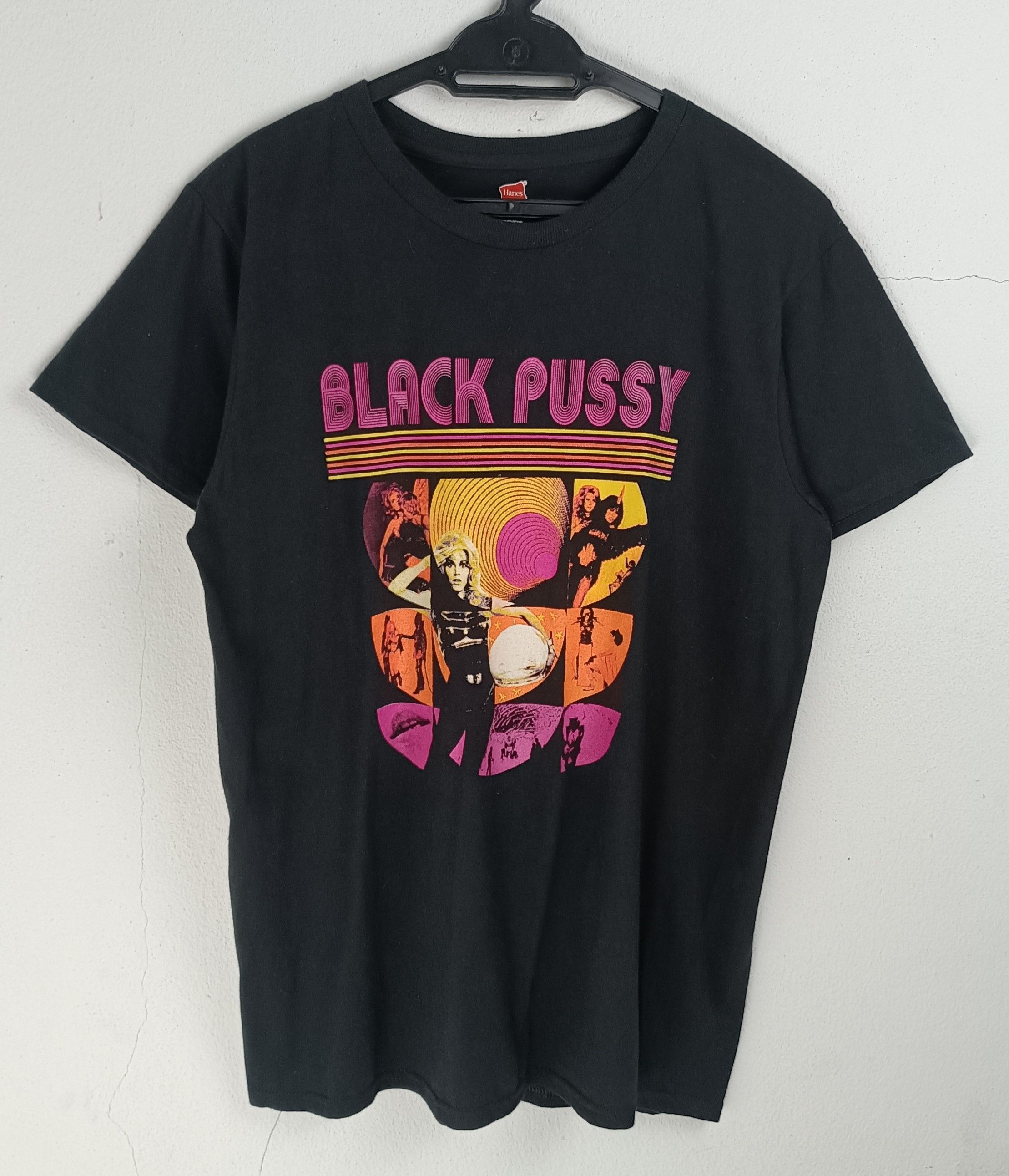Band Tees VINTAGE BLACK PUSSY PSCHEDELIC STONER ROCK TEE VERY RARE Size US S / EU 44-46 / 1 - 3 Thumbnail