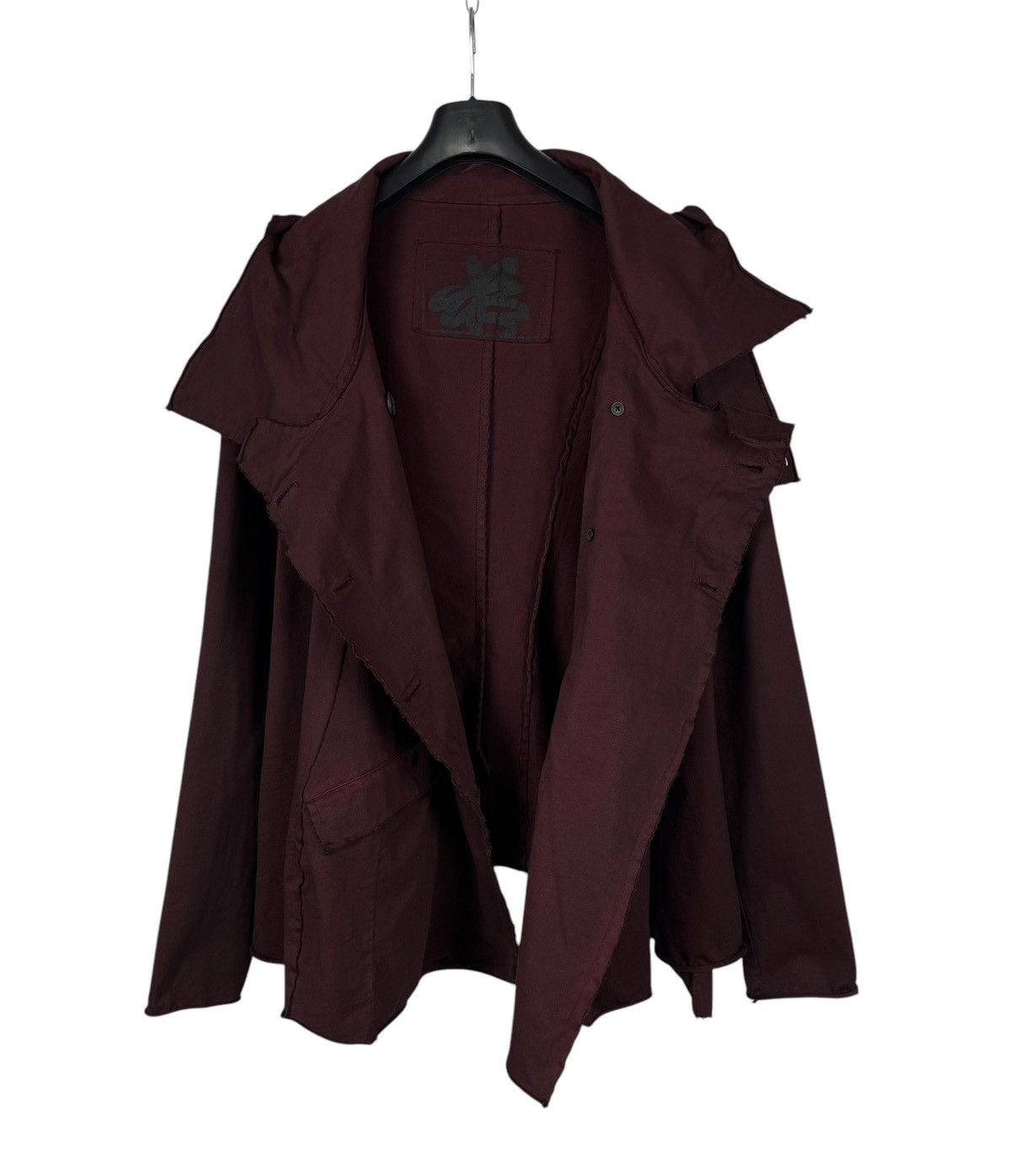 Rundholz Rundholz Waxed Cotton Asymmetric Jacket Hooded size XS Size XS / US 0-2 / IT 36-38 - 12 Thumbnail