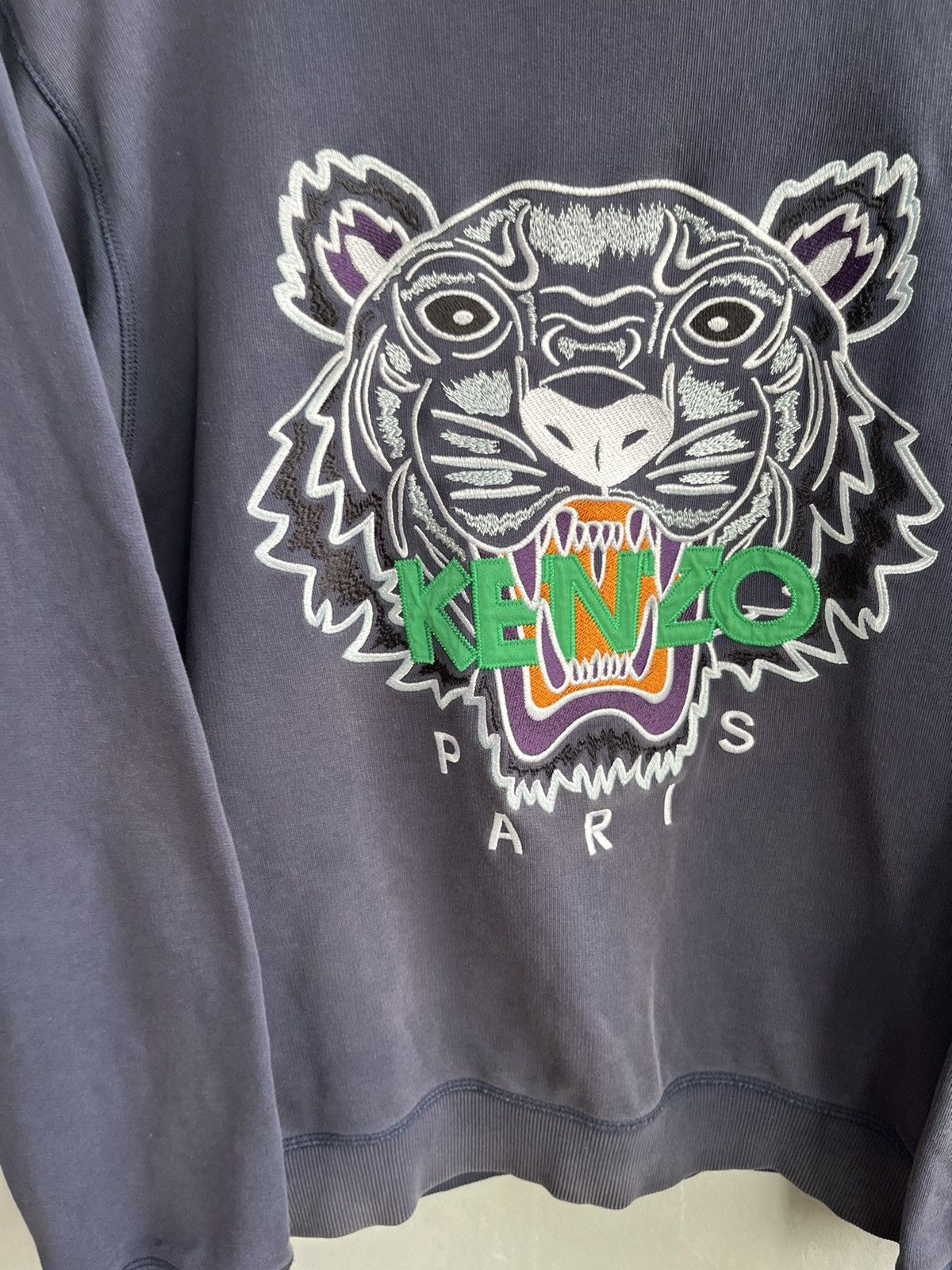 Kenzo Kenzo Paris distressed sweatshirt size L Size US L / EU 52-54 / 3 - 3 Thumbnail