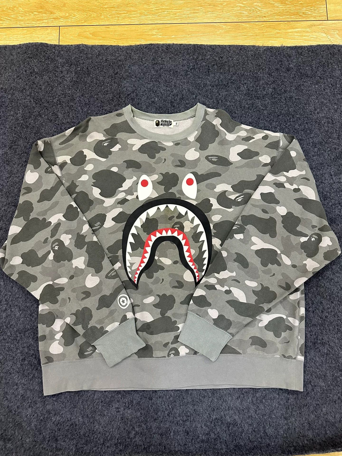 Bape Bape Xx Multi Shark Sweatshirt Size US XXL / EU 58 / 5 - 1 Thumbnail