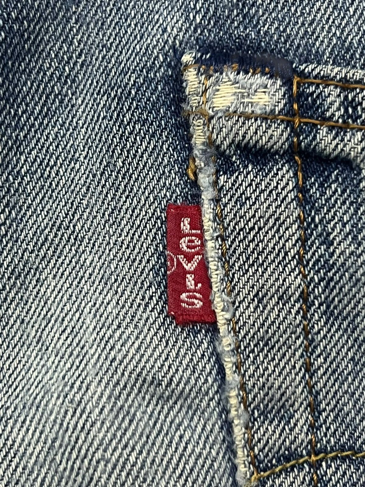Levi's Baggy Vintage 90s Levi’s 503 Japan - Faded Wash, Distressed Size US 29 - 13 Thumbnail