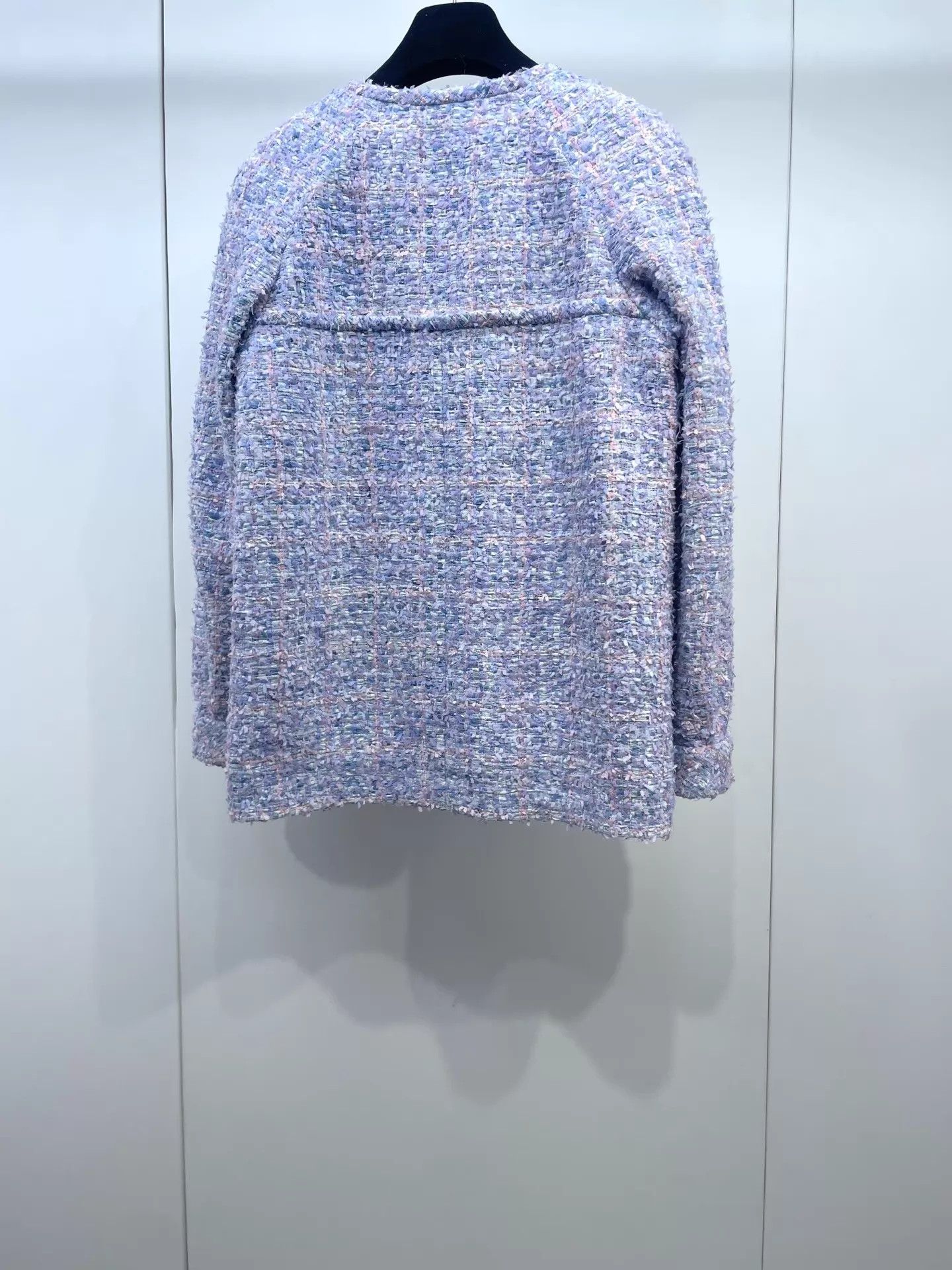 Chanel Chanel SS20 Lavender Woven Jacket 36 Size XS / US 0-2 / IT 36-38 - 2 Thumbnail